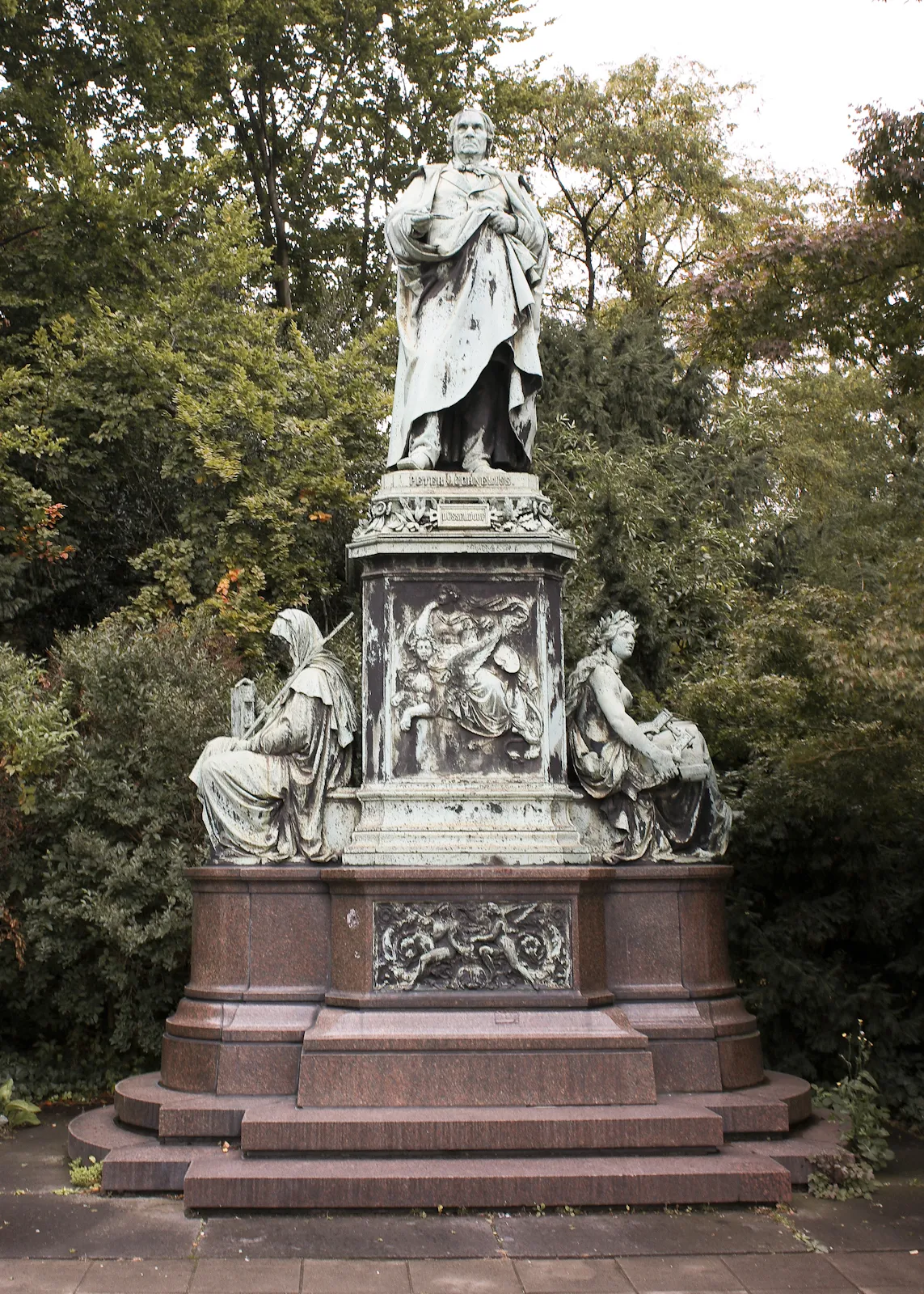 Photo showing: Düsseldorf, Peter-von-Cornelius-Denkmal