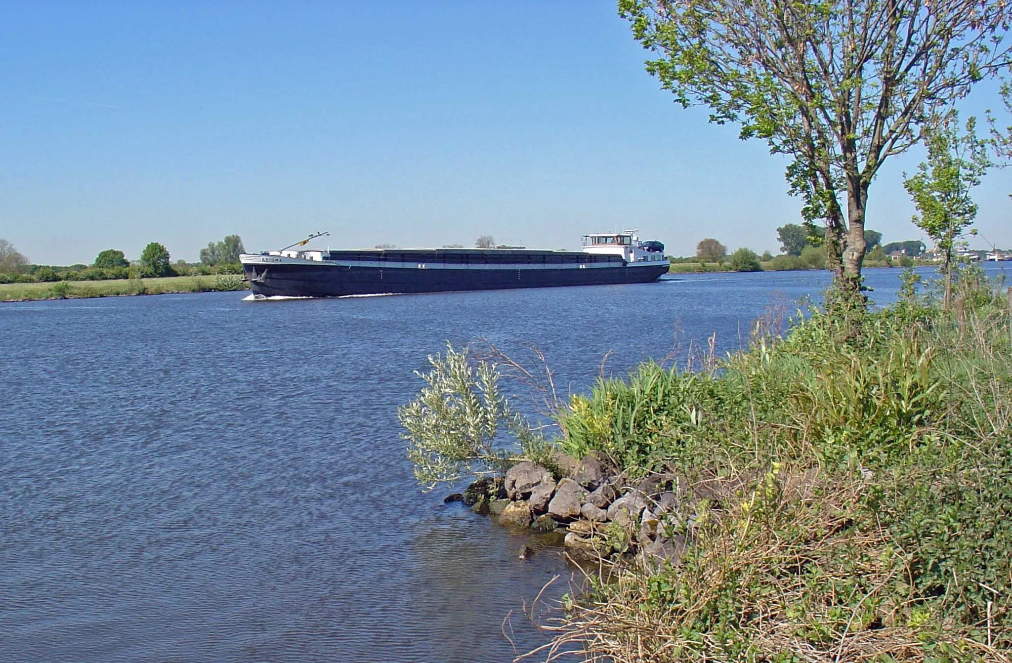 Photo showing: De Maas bij Afferden (River Meuse near Afferden)