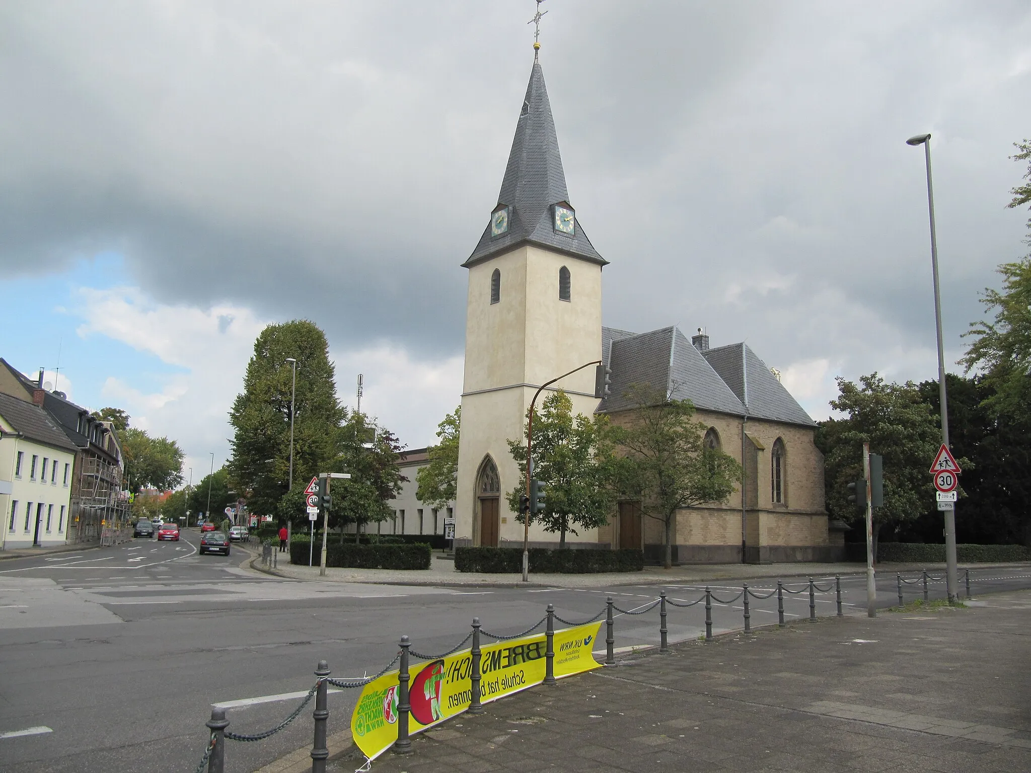 Photo showing: Kapellen (Moers), Evangelische Kirche