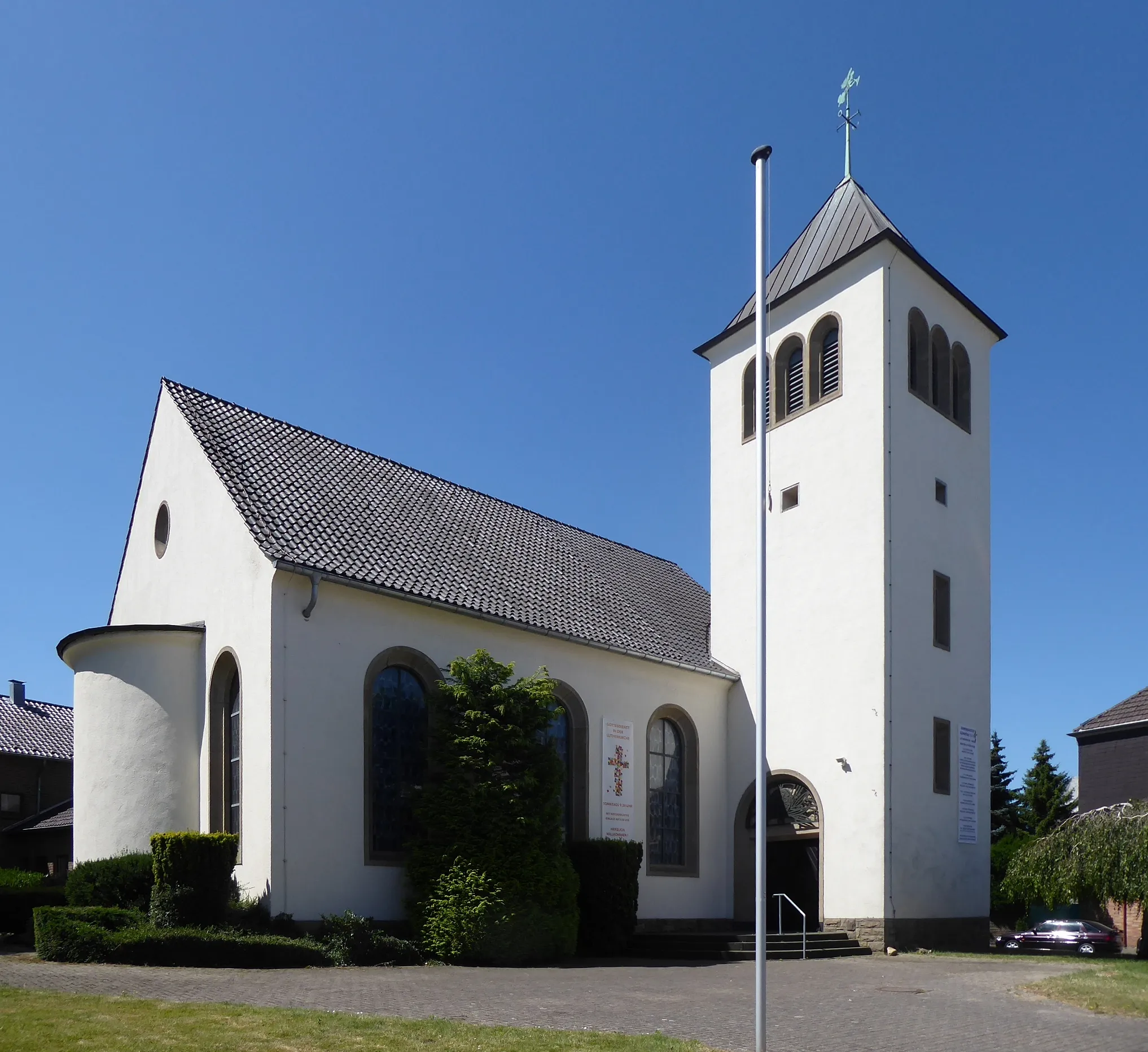 Photo showing: Lutherkirche (Giesenkirchen)