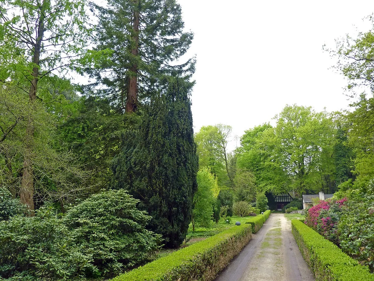 Photo showing: Entrance to Sequoiafarm Kaldenkirchen