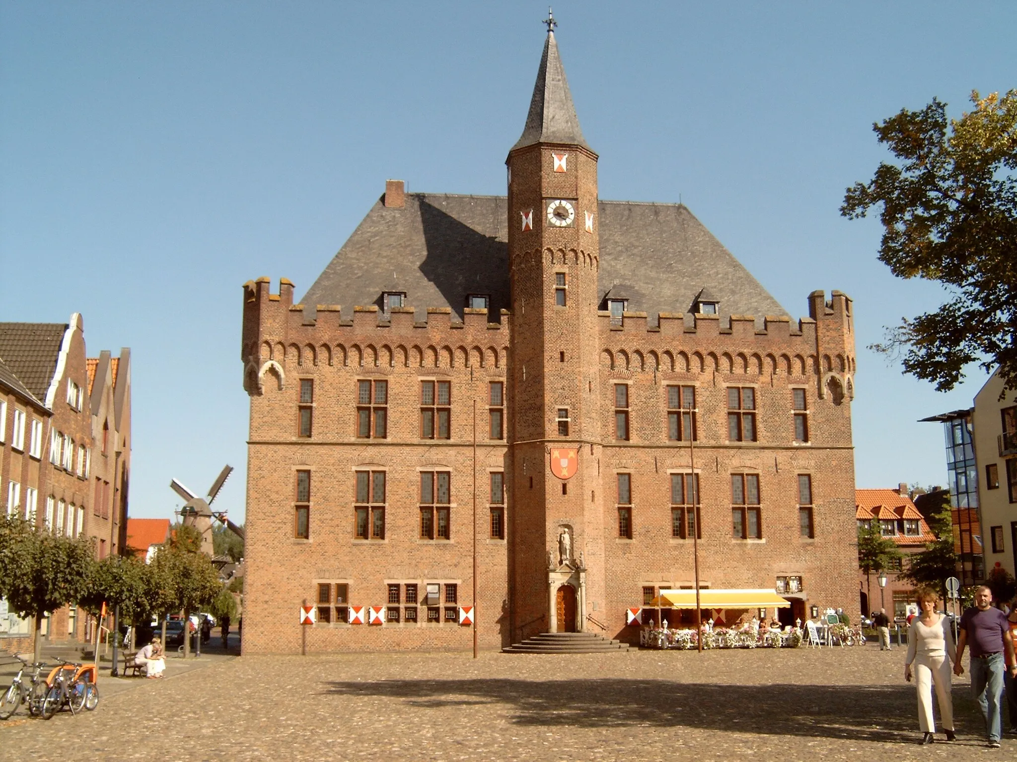Photo showing: Kalkar, townhall on the central marketsquare
