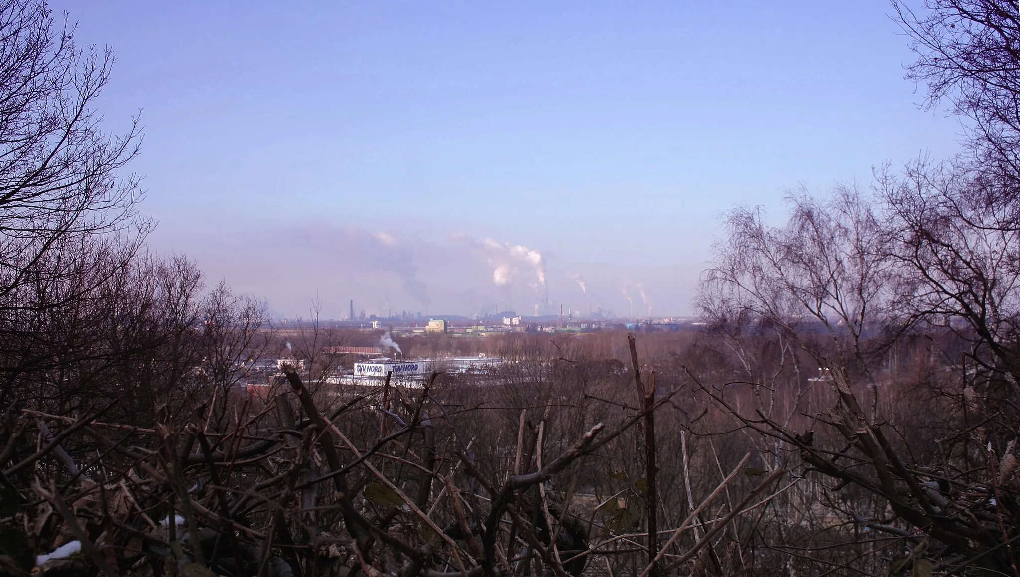 Photo showing: Aussicht vom Kaiserberg, Duisburg