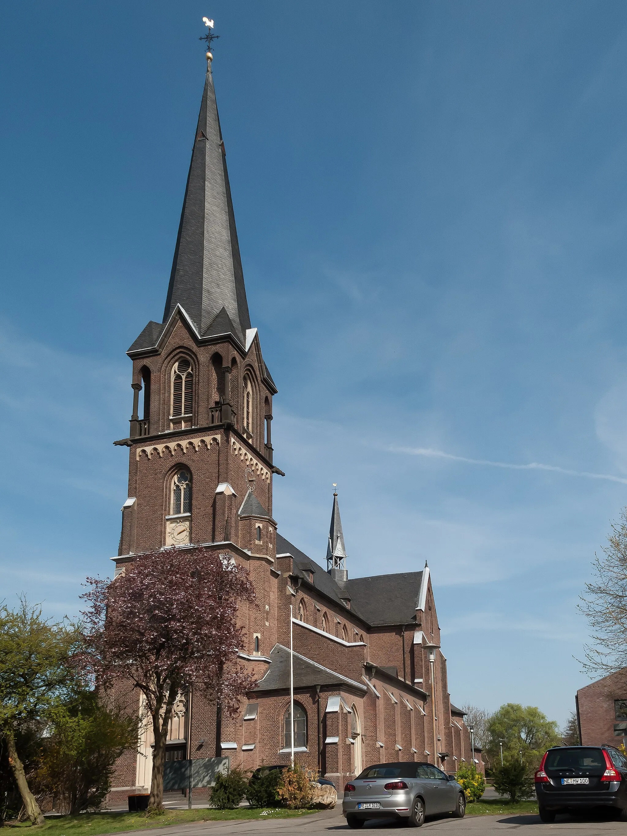 Photo showing: Glehn, church: die katholische Pfarrkirche Sankt Pankratius