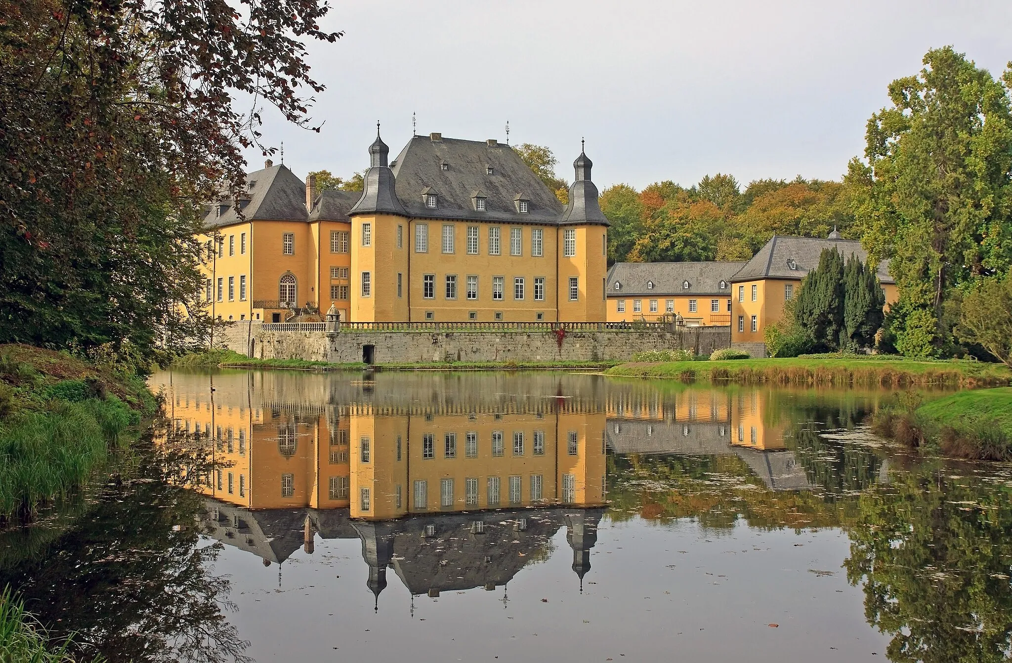 Photo showing: Schloss Dyck und sein Park in Jüchen