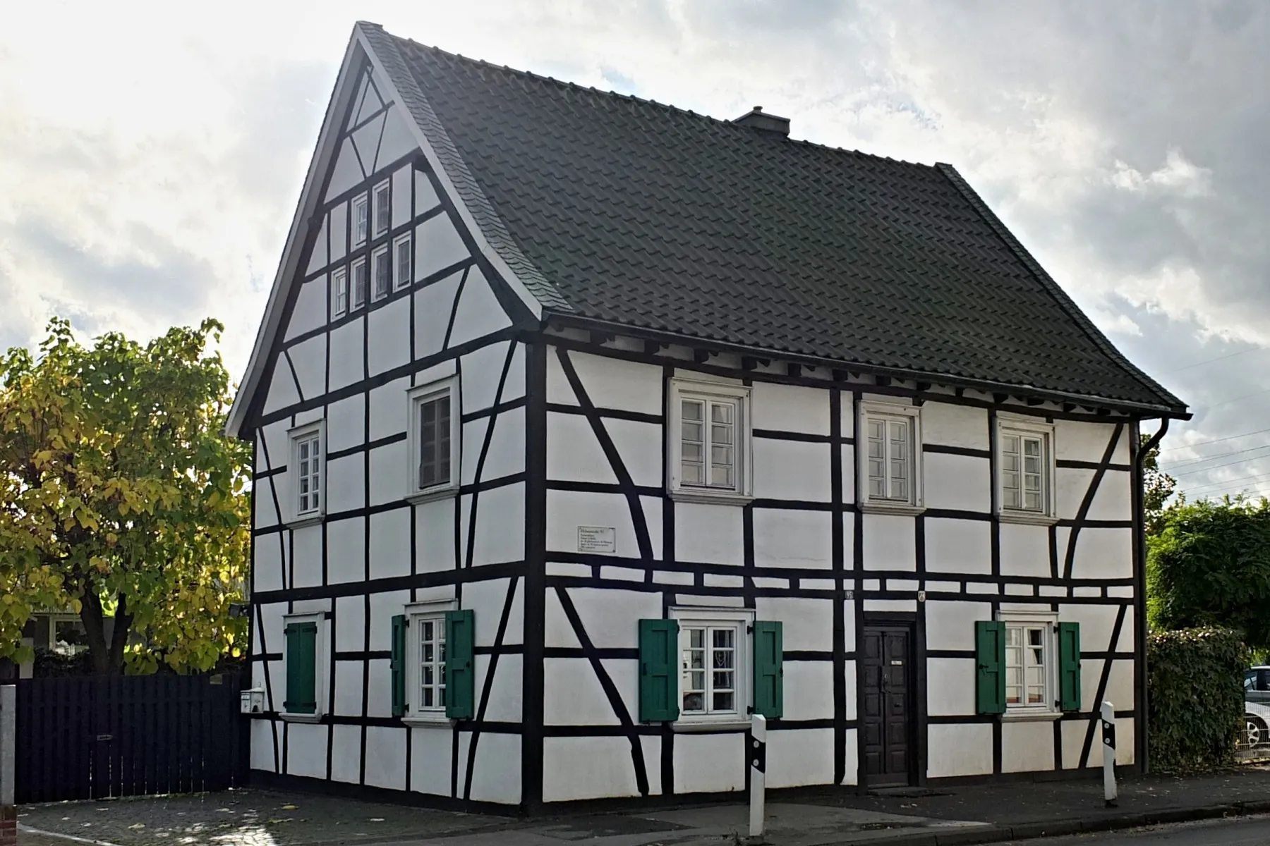 Photo showing: Fachwerkhaus Hilden, Hülsenstraße 95