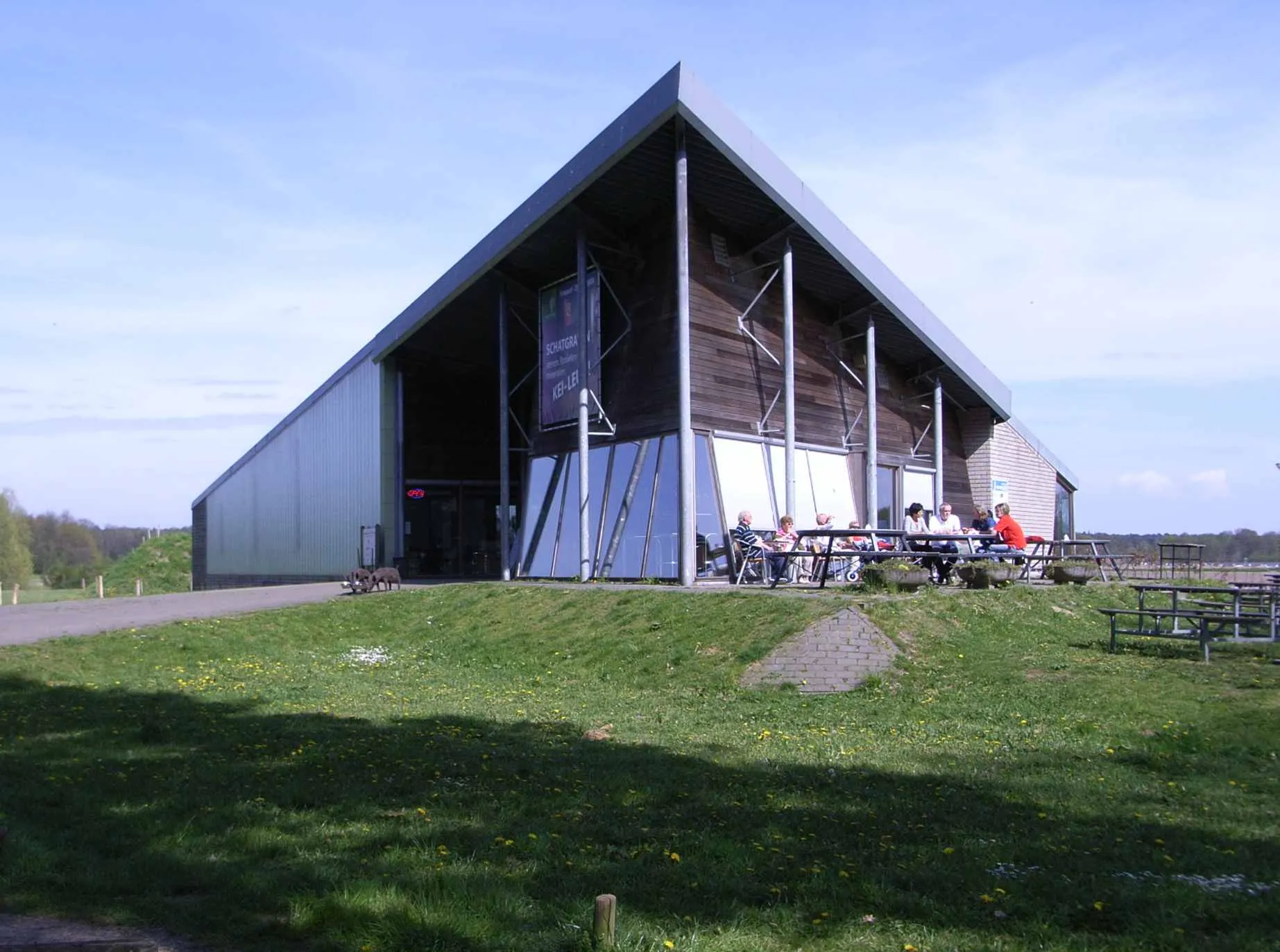 Photo showing: Besucherzentrum im Nationalpark De Meinweg, Roerdalen, NL