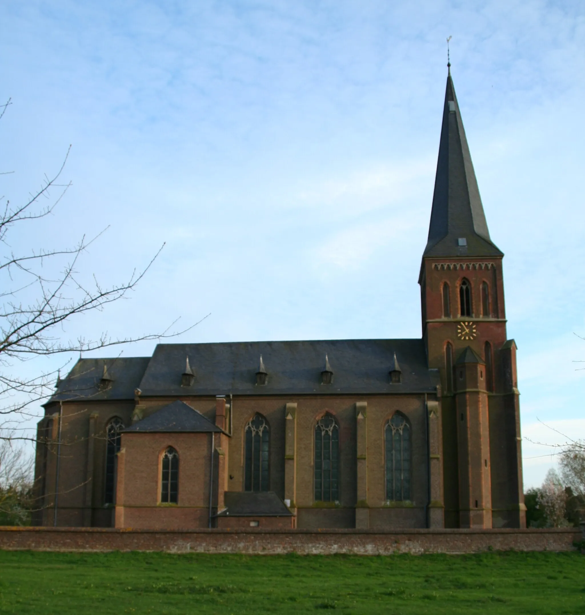Photo showing: St. Stephanus-Kirche, Kessel, Goch, NRW,  Germany
