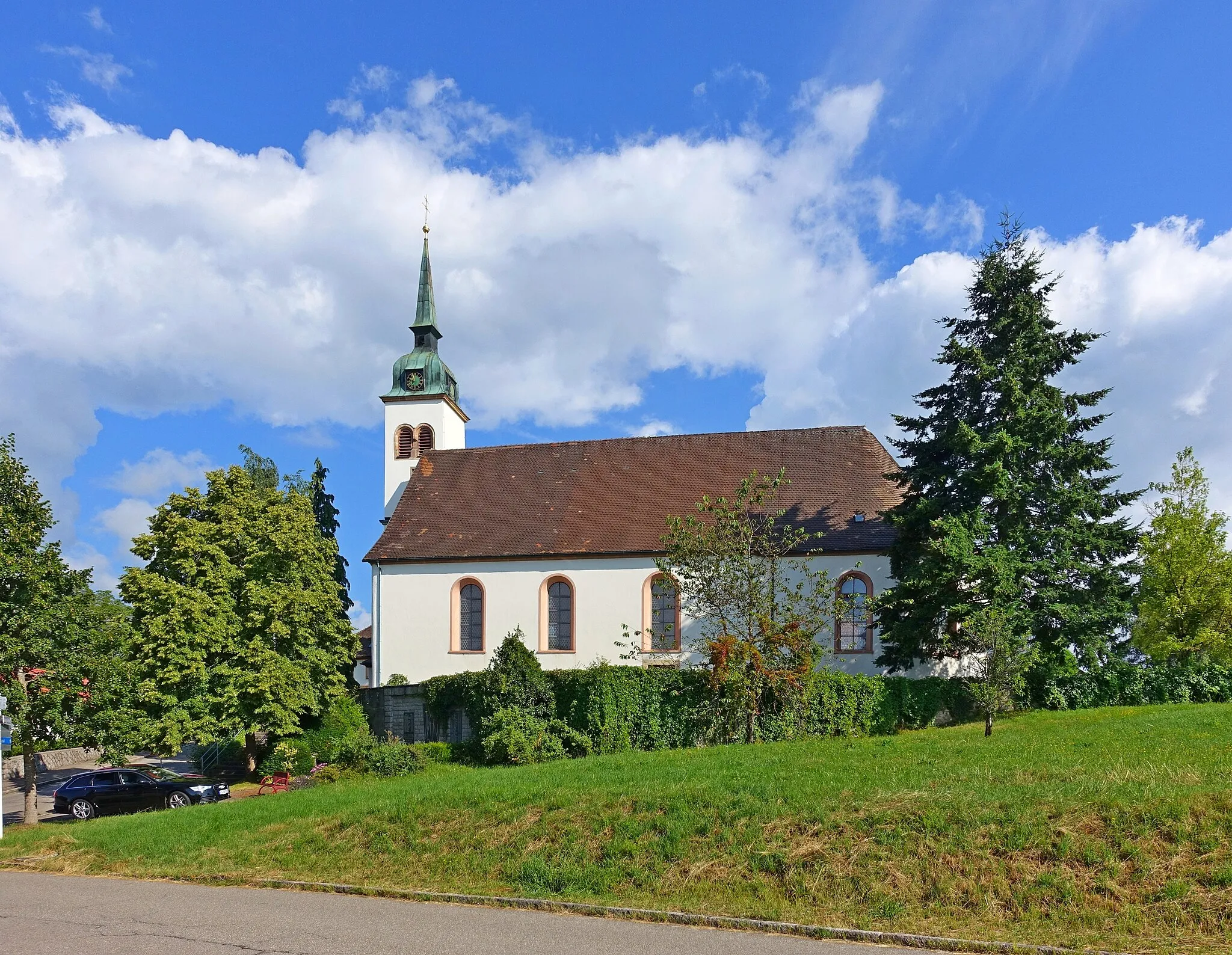 Photo showing: Hänner Kirche St Leodegar und Marzellus