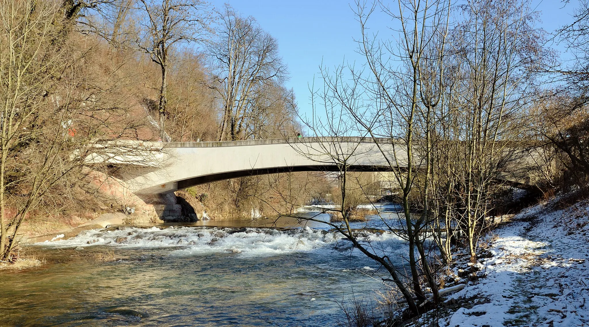 Photo showing: Schopfheim: Bridge "Wiese" (built 1912)