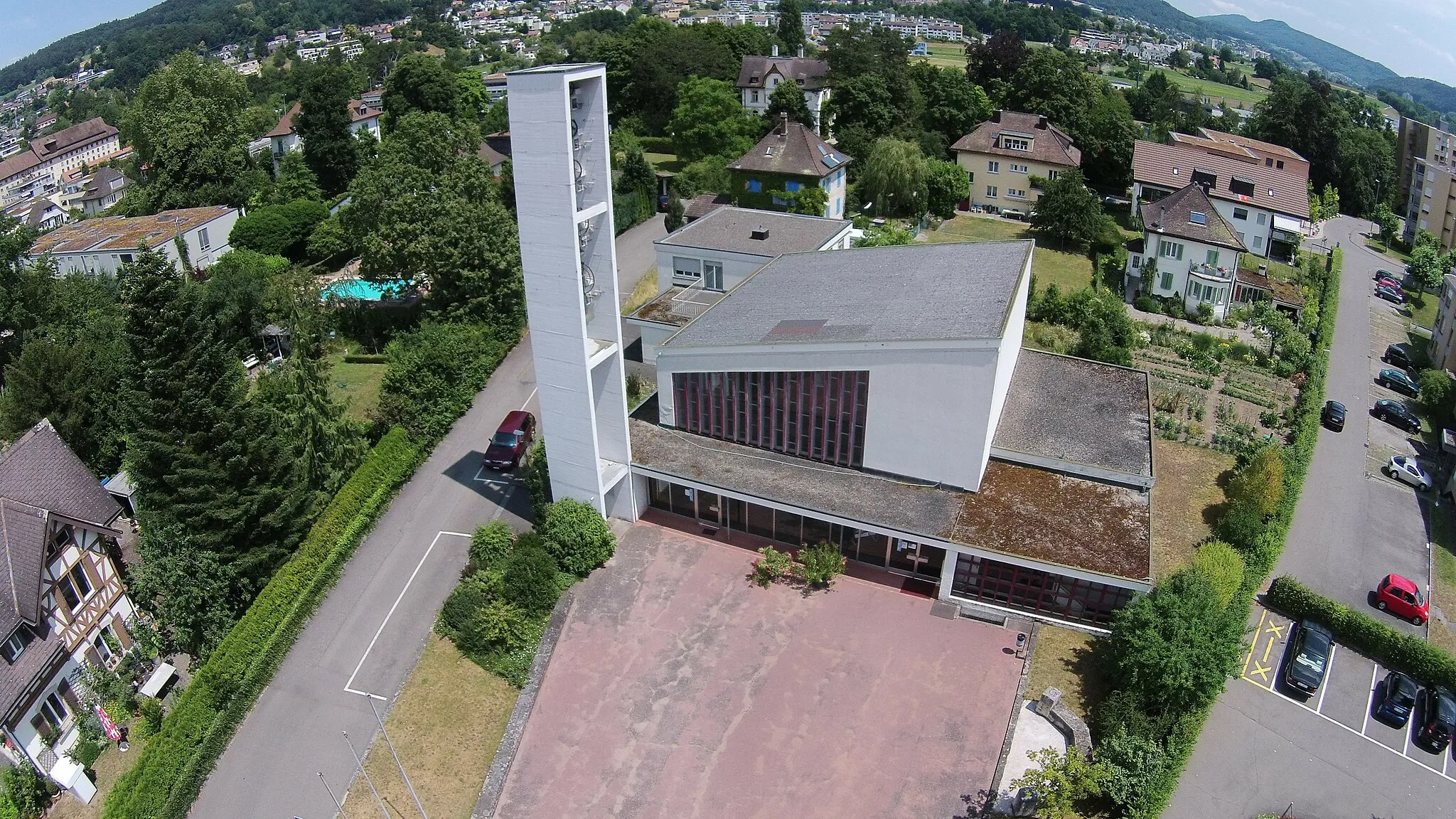 Photo showing: Reformierte Kirche Turgi