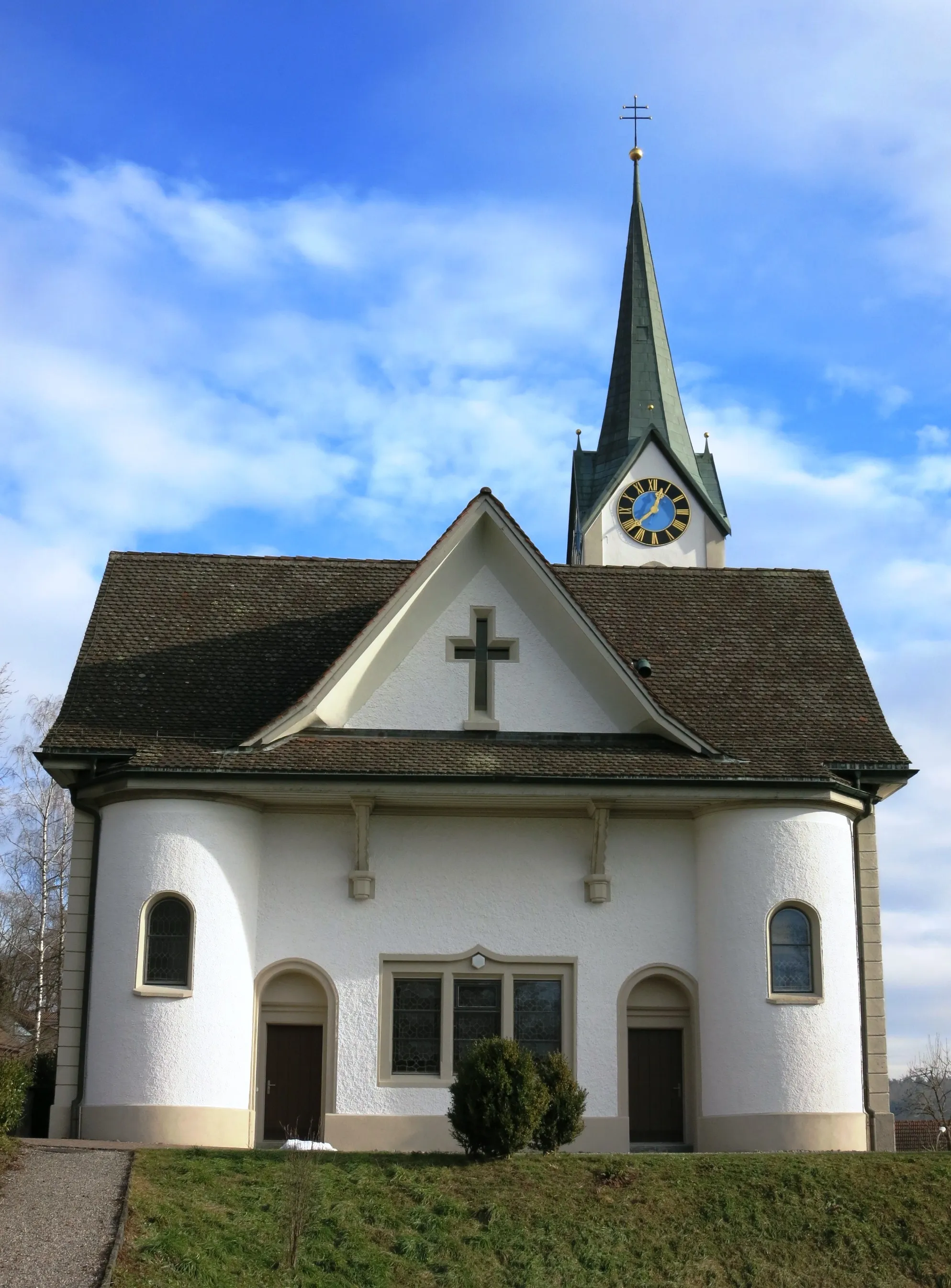 Photo showing: Kirche, Schneisingen AG, Schweiz