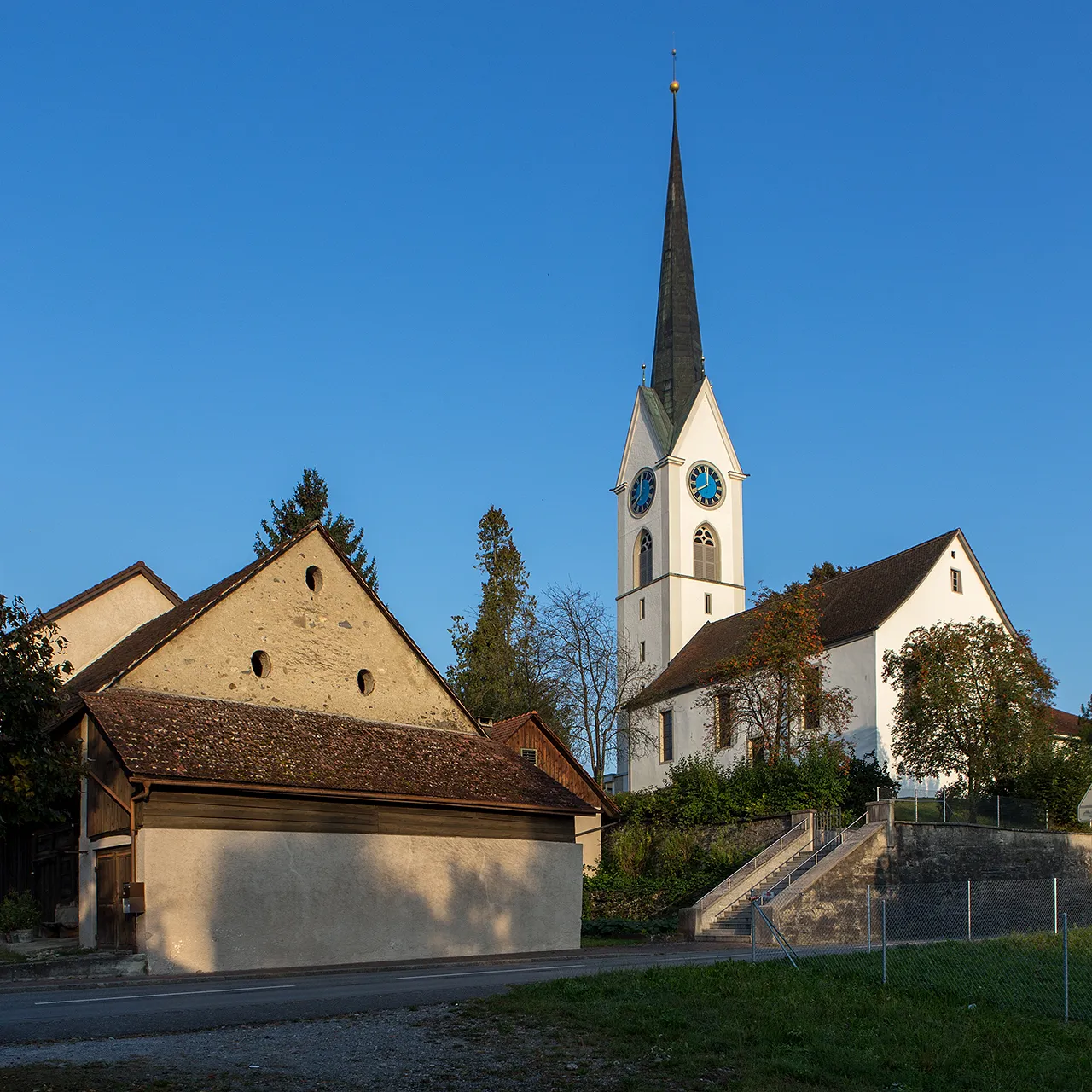 Photo showing: Reformierte Kirche in Seon (AG)