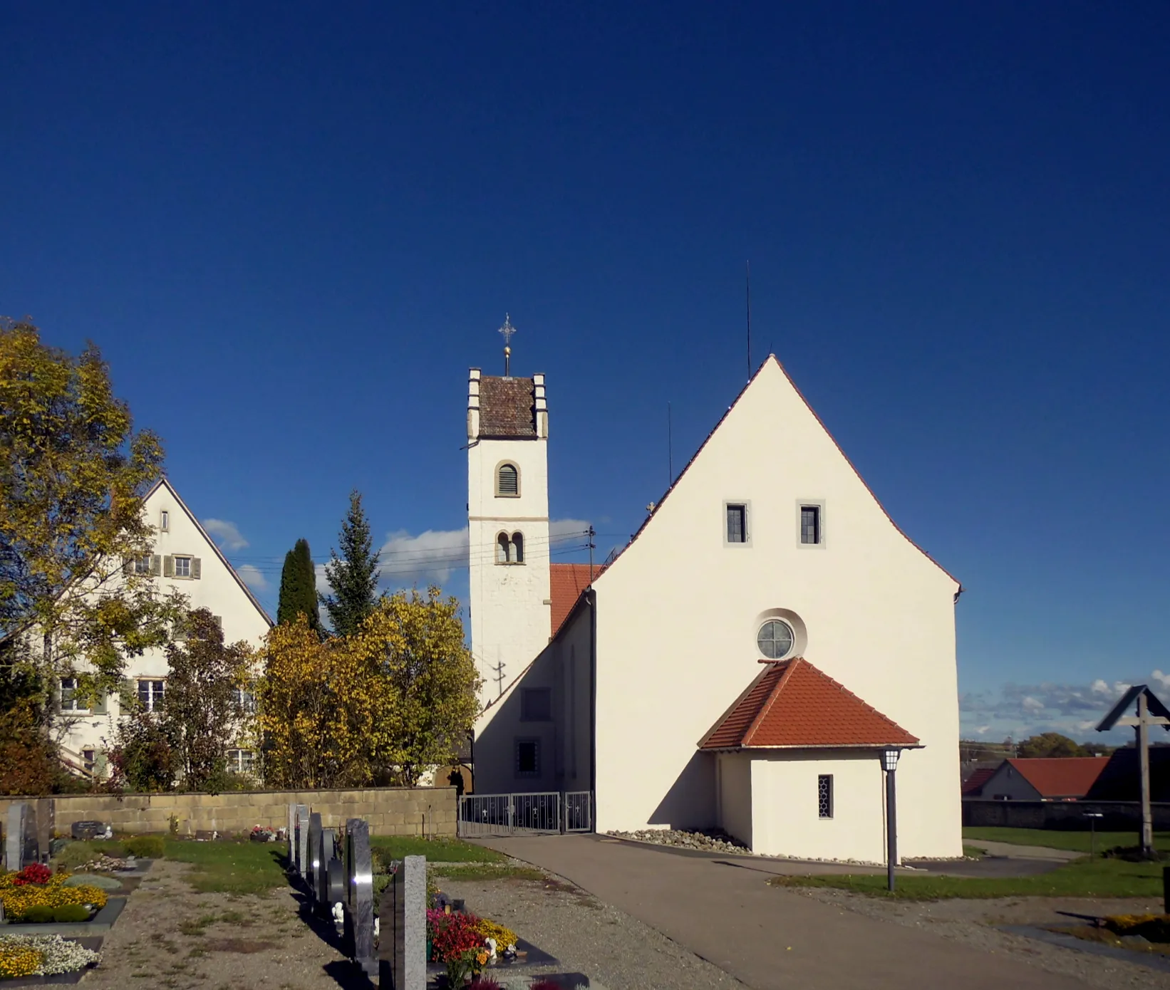 Photo showing: Kirche St. Theopont und Synesius in Hattingen, Gemeinde Immendingen