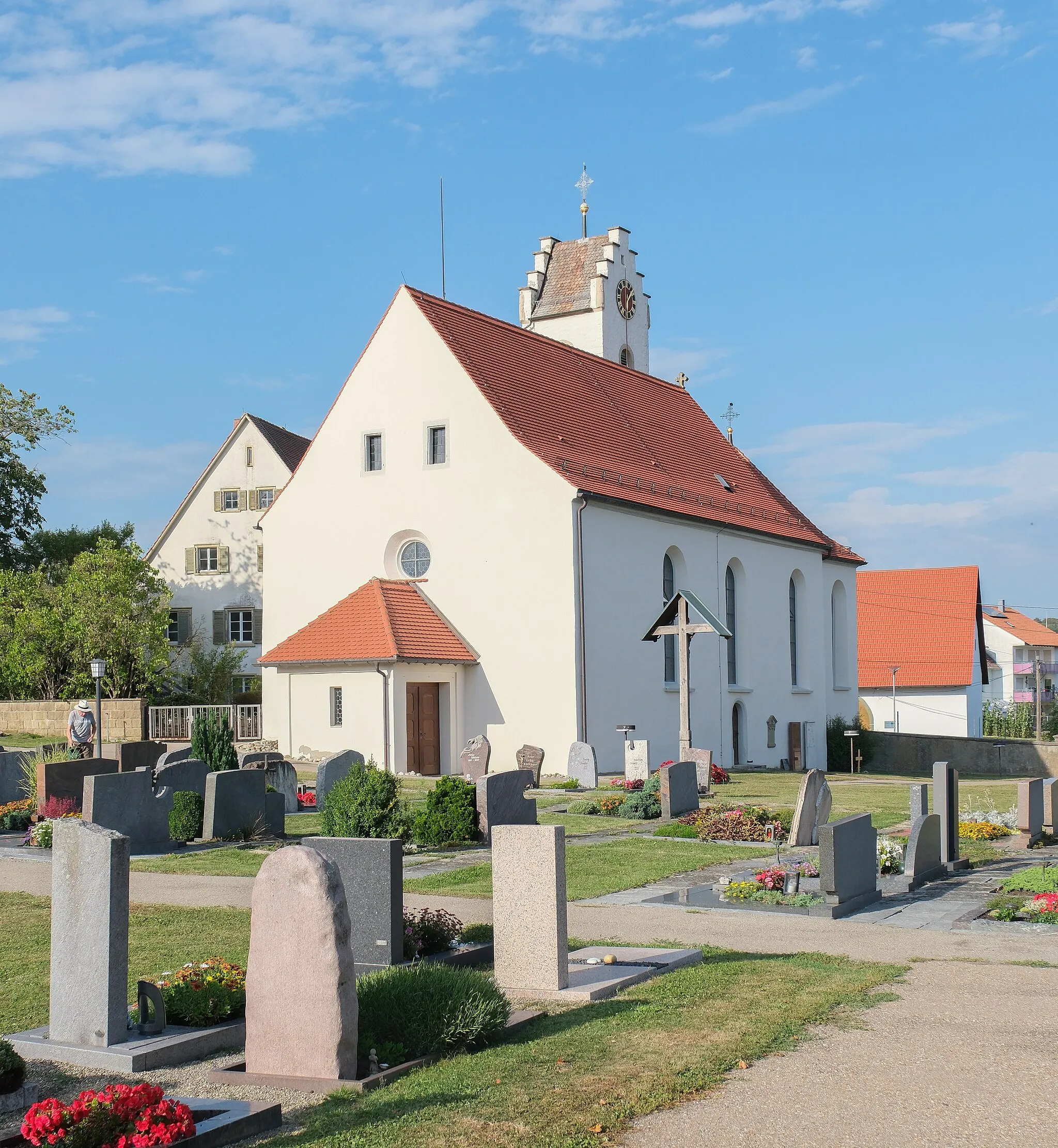 Photo showing: Parish church St. Theopont und Synesius, Immendingen–Hattingen, district Tuttlingen, Baden–Württemberg, Germany