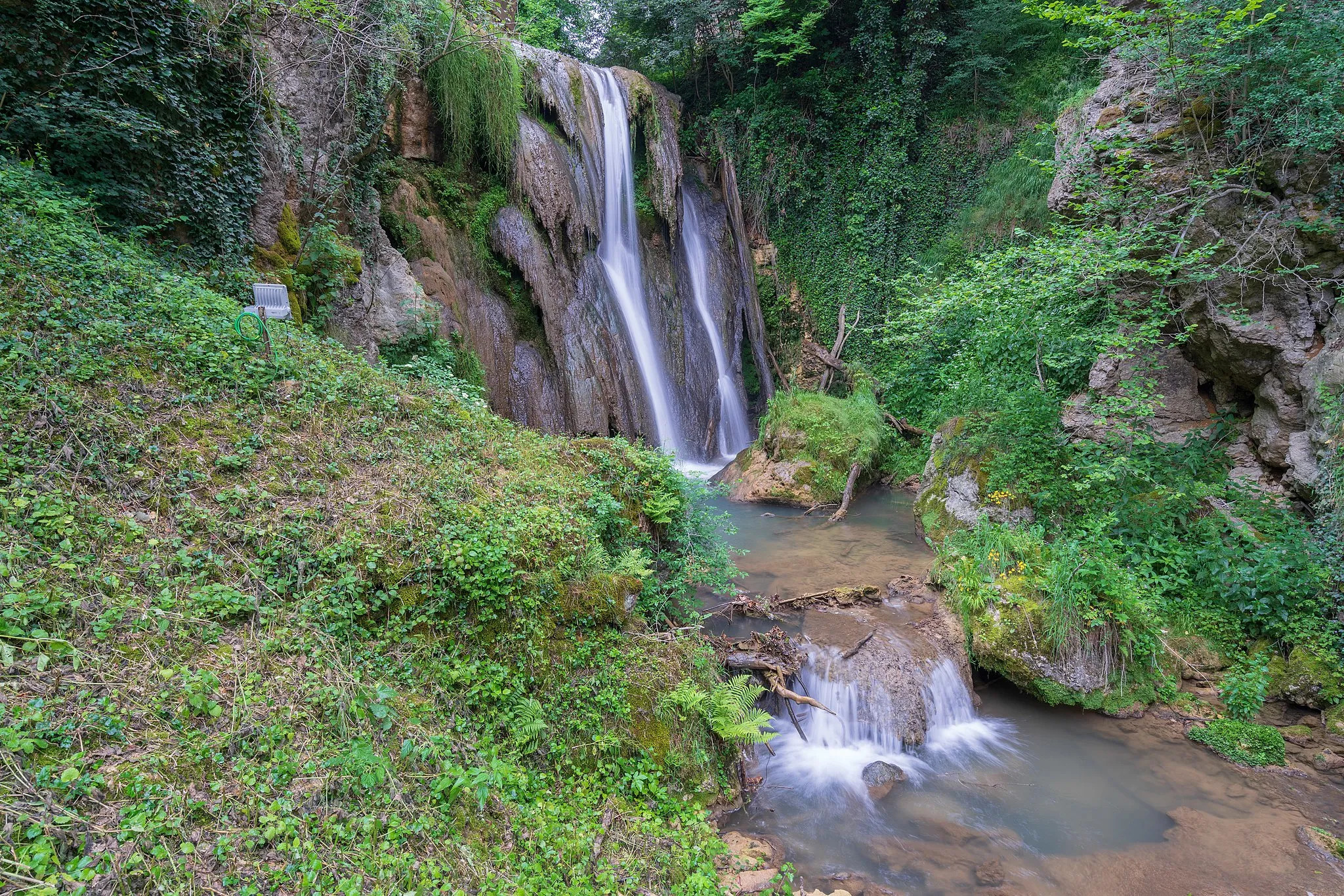 Photo showing: Blumenfelder Wasserfall