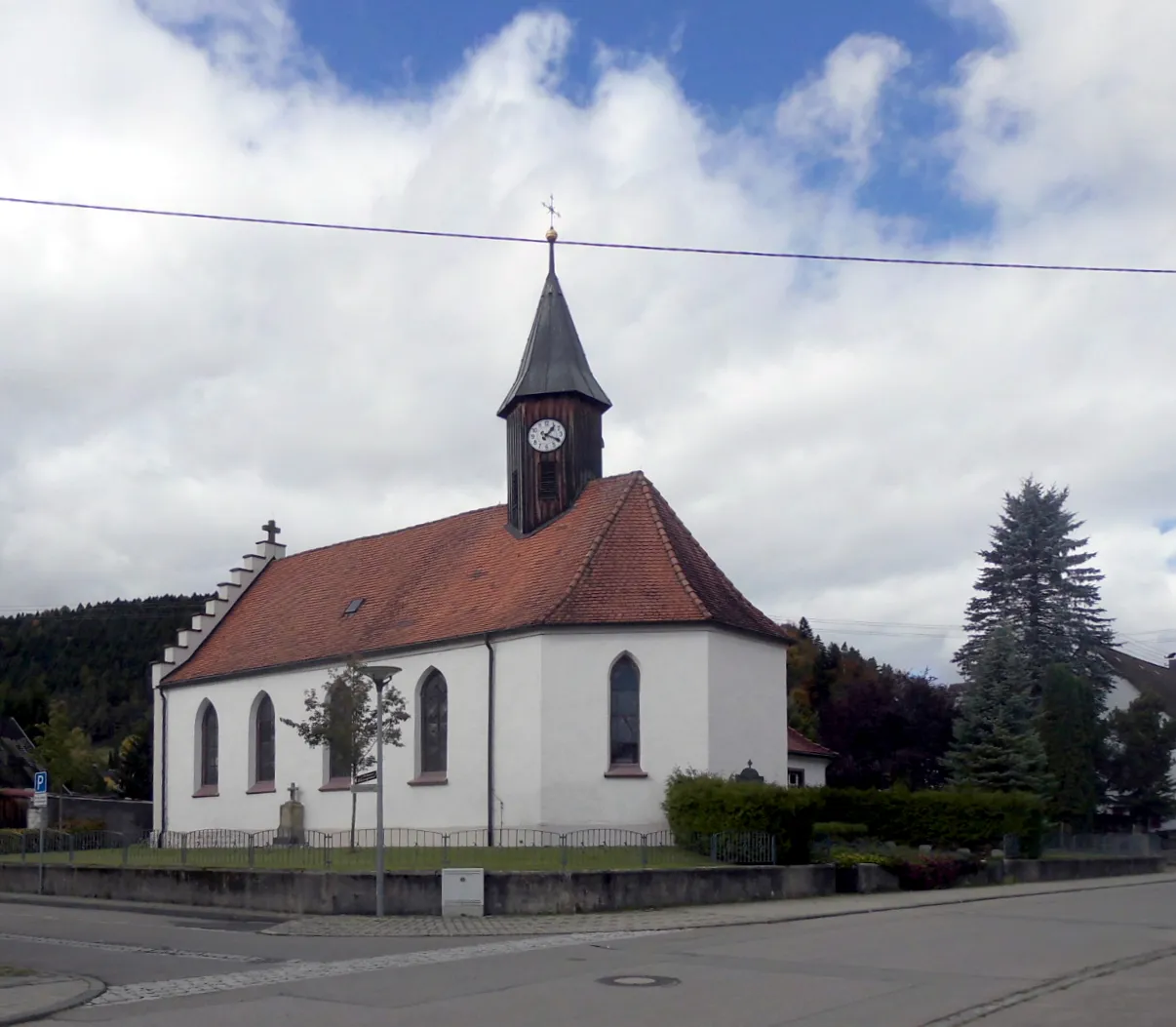 Photo showing: Kirche St. Gallus in Zimmern, Gemeinde Immendingen