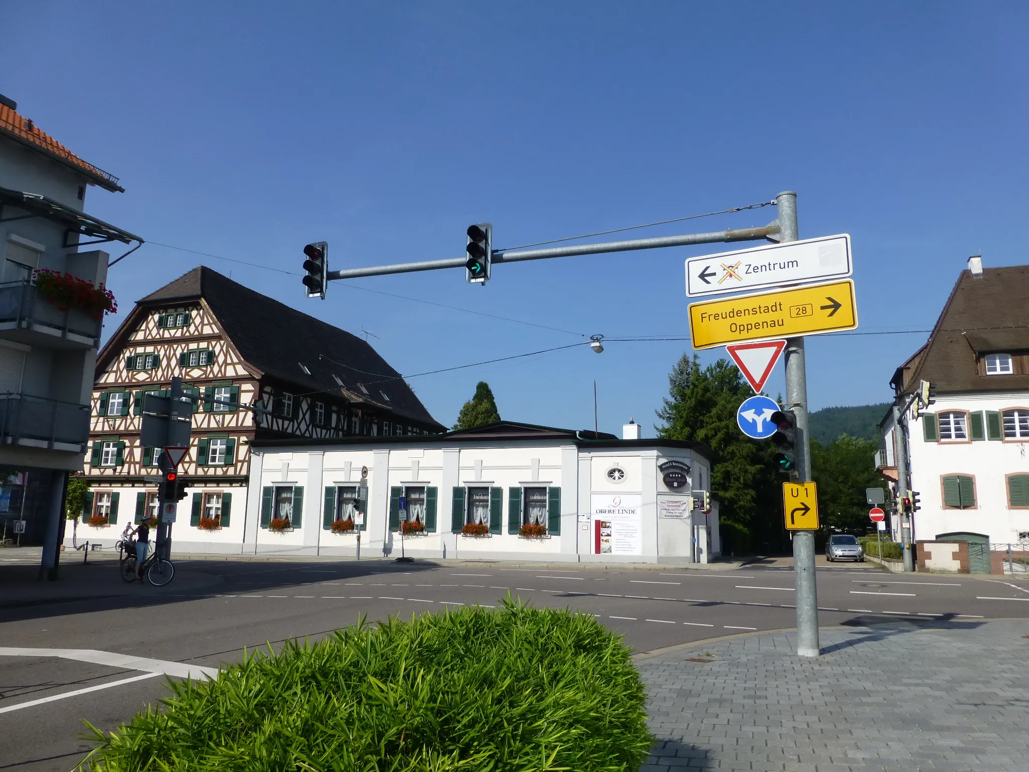 Photo showing: Street in Oberkirch (Baden).