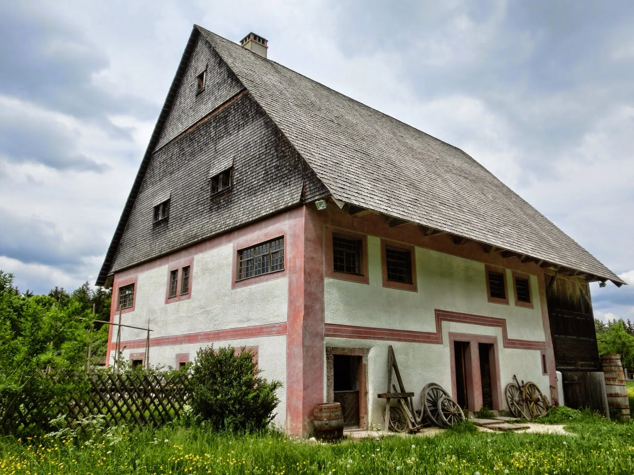 Photo showing: Deutschland - Baden-Württemberg - Landkreis Tuttlingen - Neuhausen ob Eck: Freilichtmuseum, Bauernhaus Mariazell