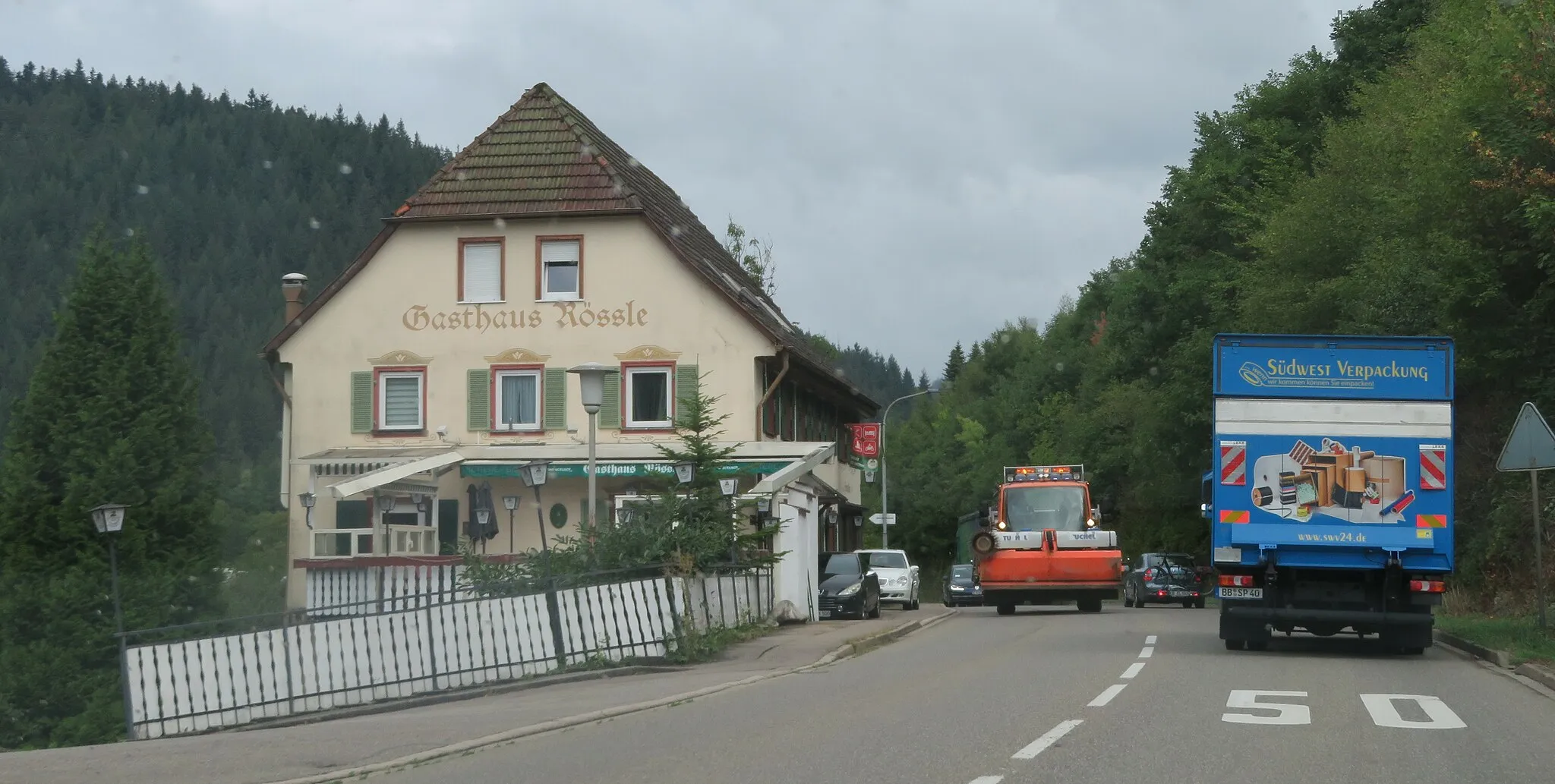 Photo showing: Gasthaus Rössle, Hornberg