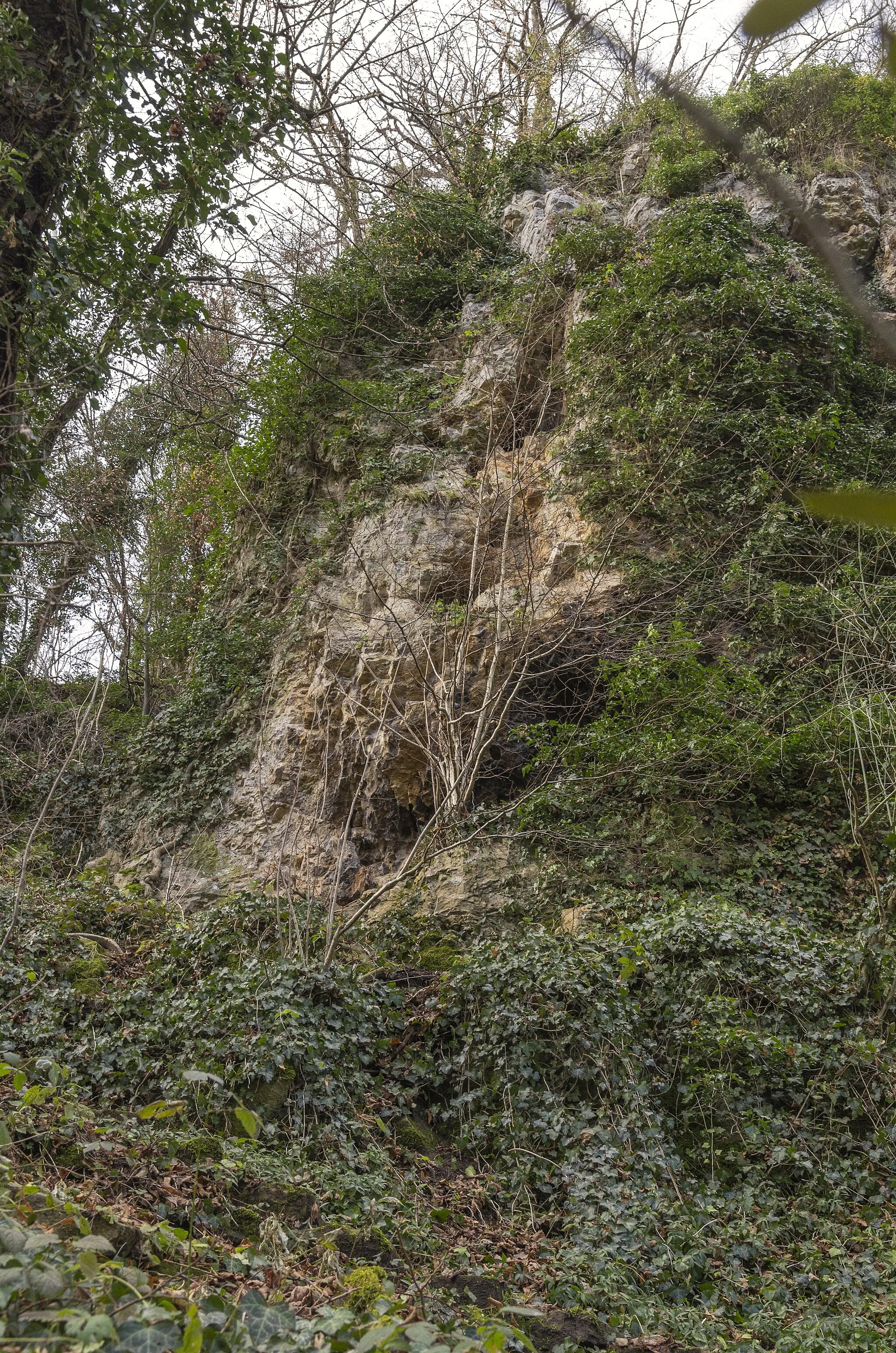 Photo showing: Bilder von den Höhlen bei Gütighofen, die die Teufelsküche genannt werden