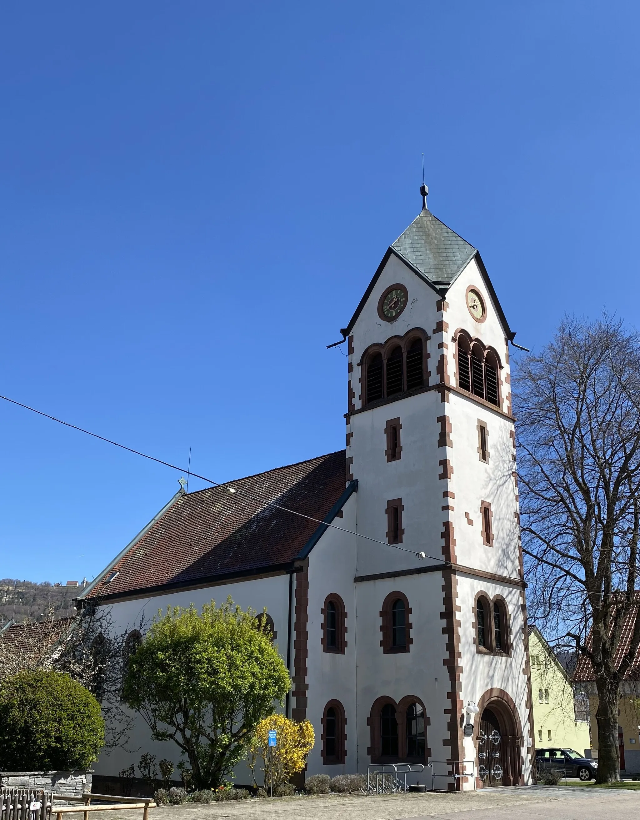 Photo showing: Evangelische Kirche in Spaichingen
