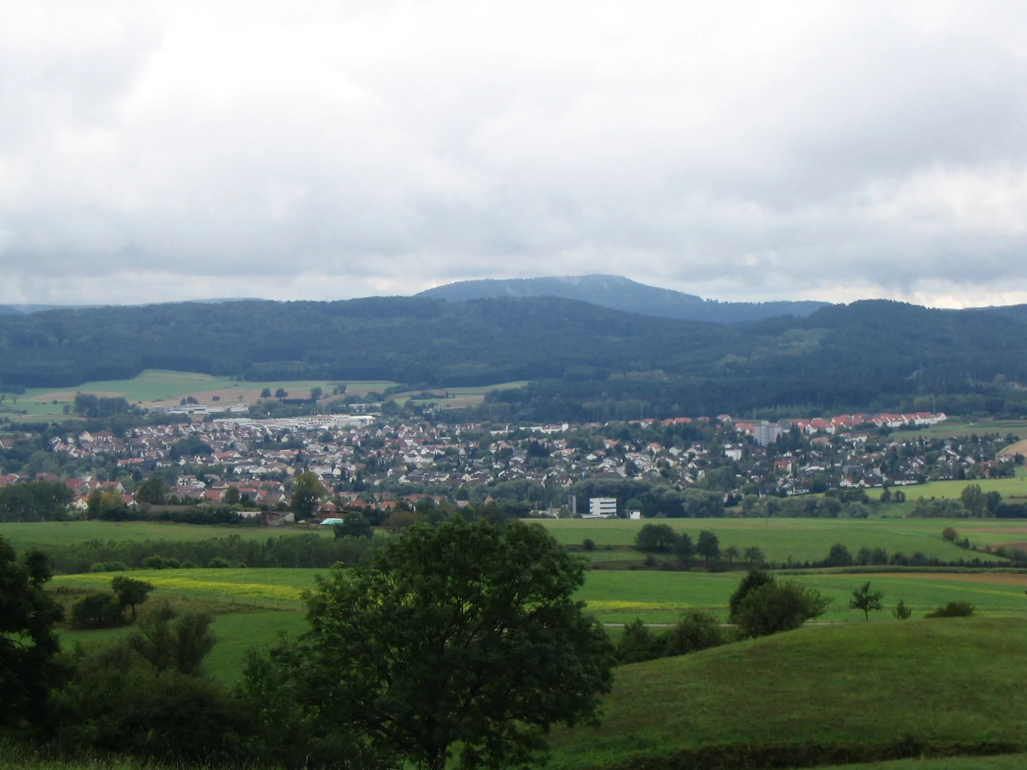 Photo showing: Spaichingen, taken from Klippeneck