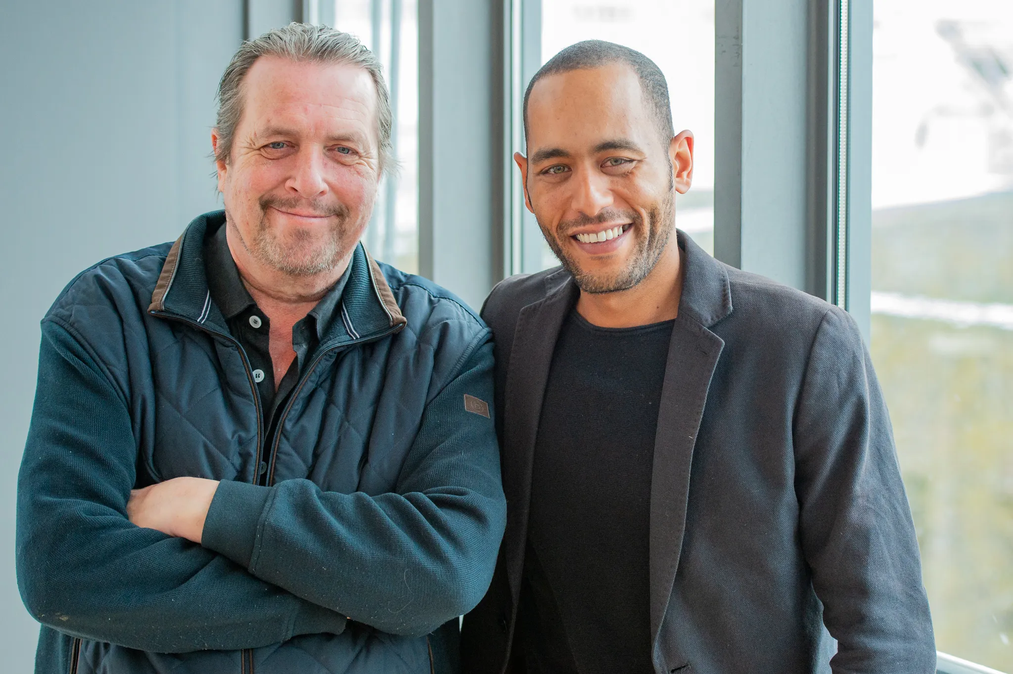 Photo showing: Andreas Giebel,BR,Bayerischer Rundfunk,Bayerisches Fernsehen,Benedikt Beissl,Filmbrunch 2019,Literaturhaus München