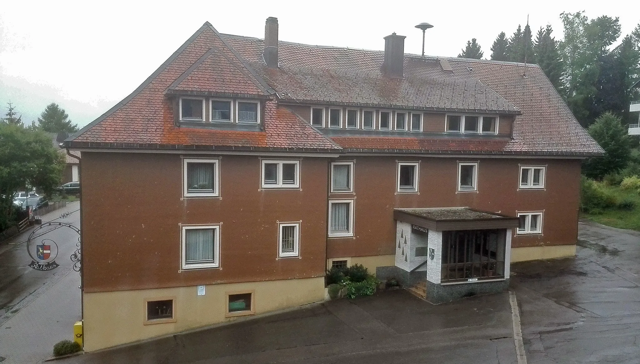 Photo showing: Das Rathaus in Höchenschwand, Baden-Württemberg