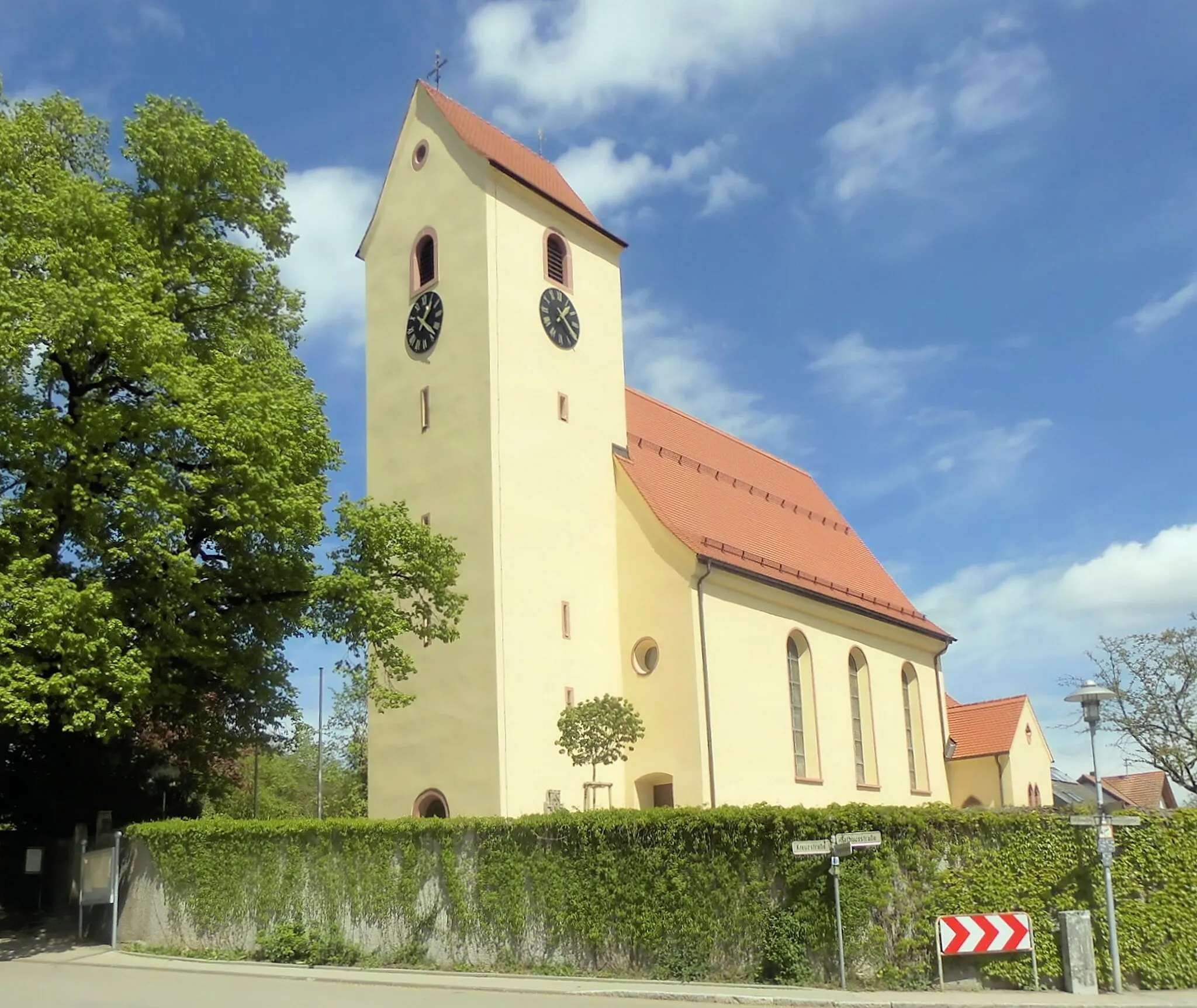 Photo showing: Kirche St. Hilarius in Heidenhofen, Stadt Donaueschingen, Deutschland