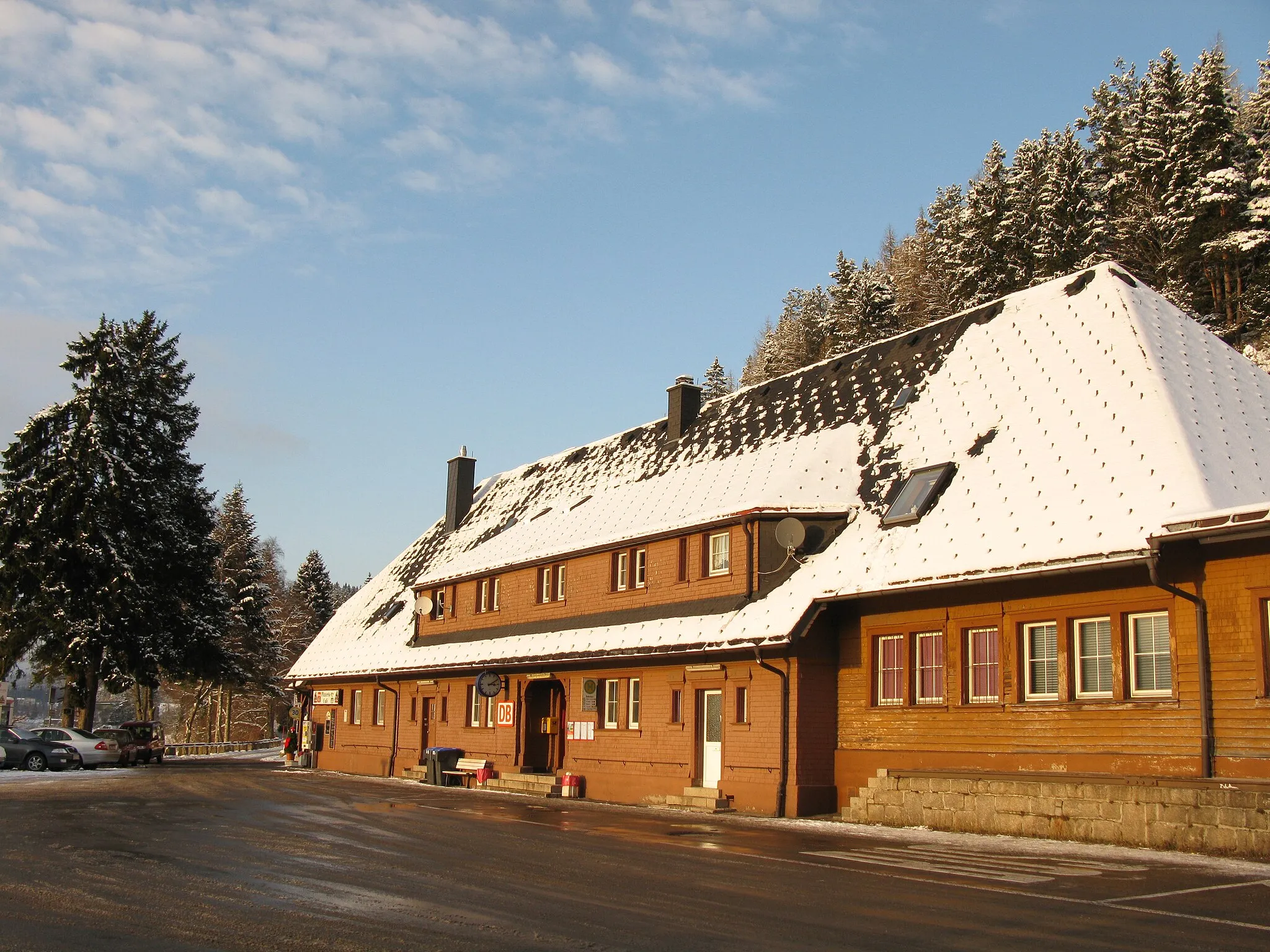 Photo showing: Seebrugg station