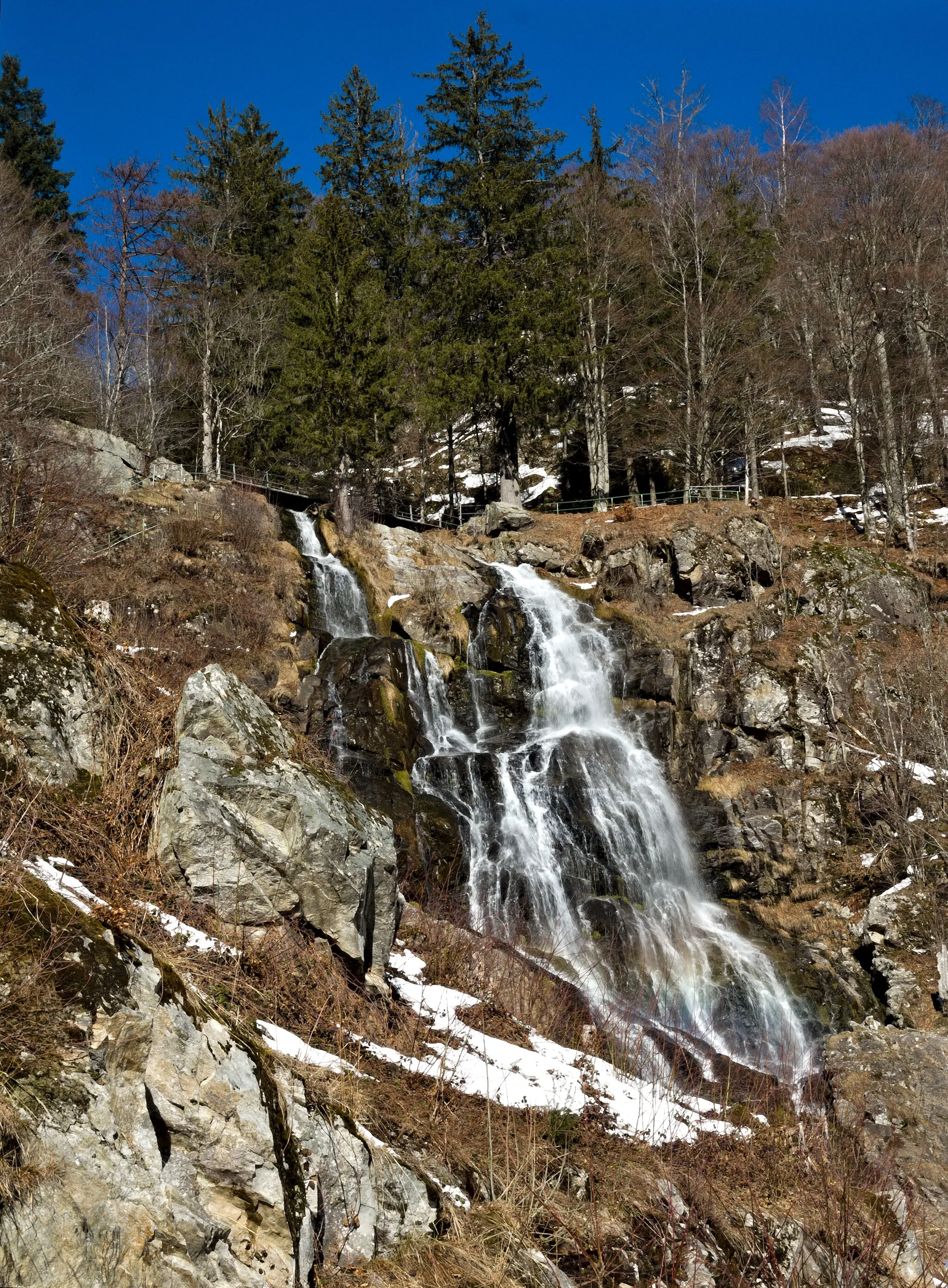 Photo showing: Todtnauer Wasserfälle
79674 Todtnau

ND in Baden-Württemberg mit der ID 83360870001 und der Bezeichnung Wasserfall (Todtnauer/Todtnauberger Wasserfall)