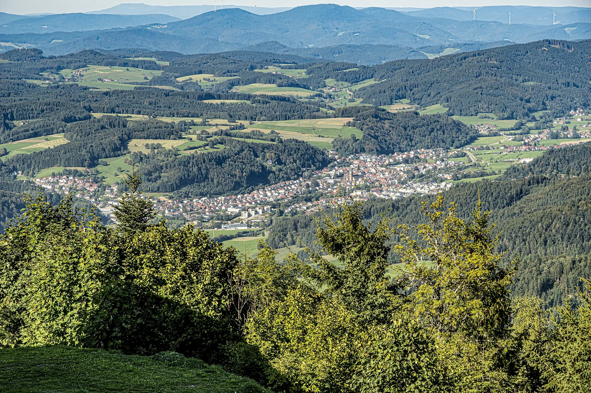 Photo showing: Bilder von einer Wanderung auf den Hörnleberg bei Oberwinden. Auf dem Gipfel steht die Marienwallfahrtskapelle ""Unserer Lieben Frau vom Hörnleberg"