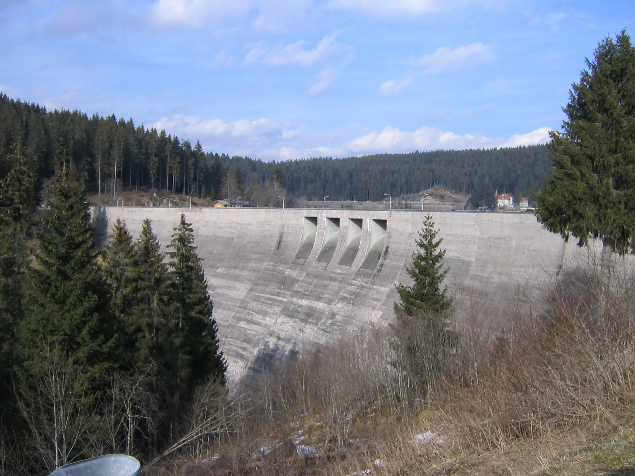 Photo showing: Staumauer des Schluchsees