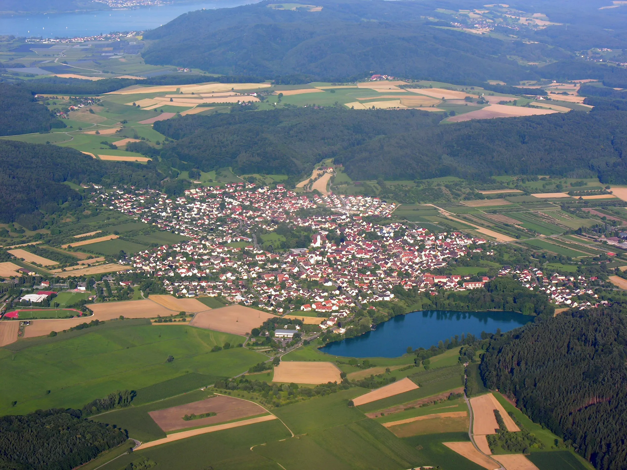 Photo showing: Aerial View of Steisslingen