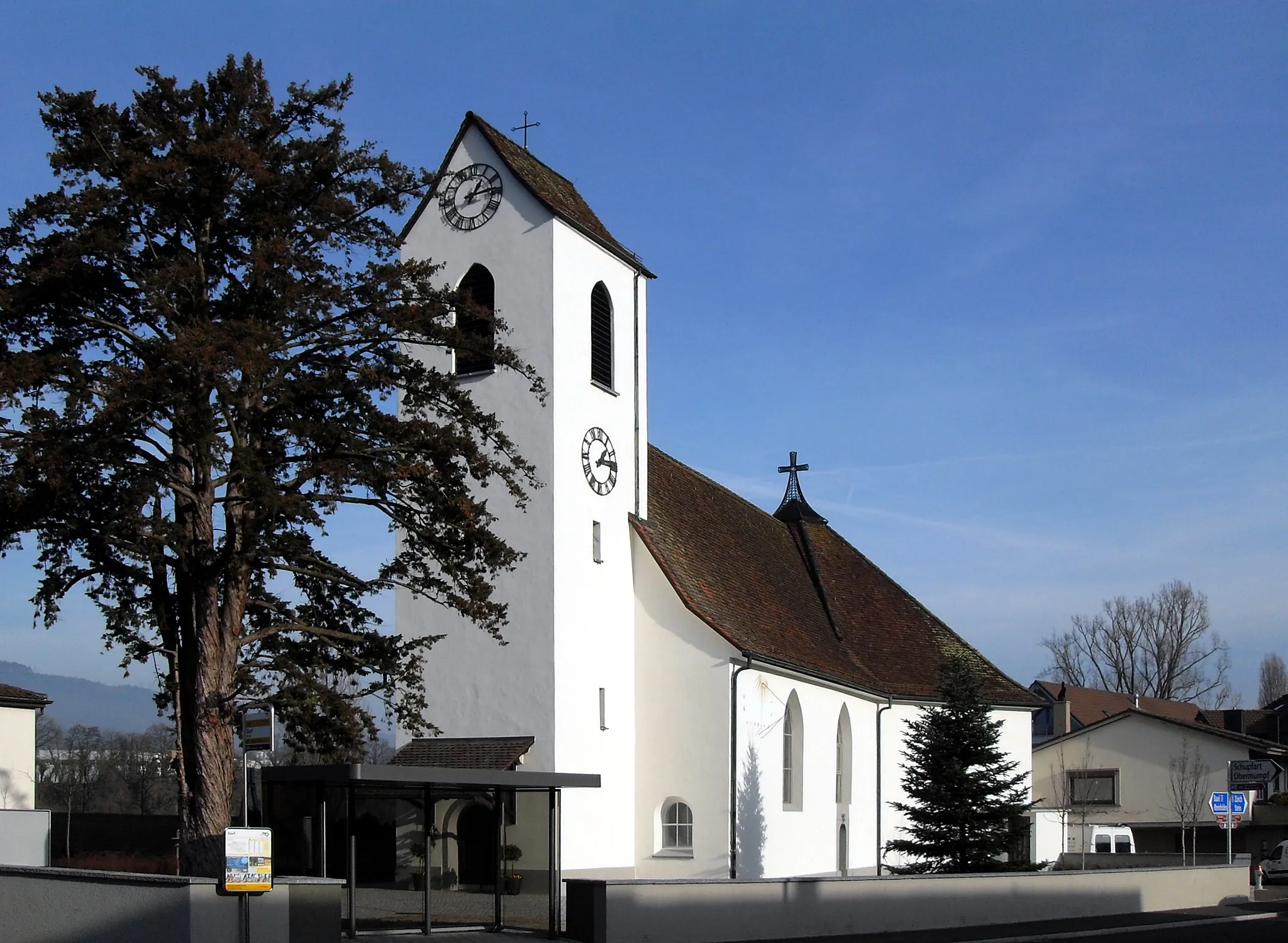 Photo showing: Pfarrkirche St. Martin in Mumpf, Kanton Aargau, Schweiz