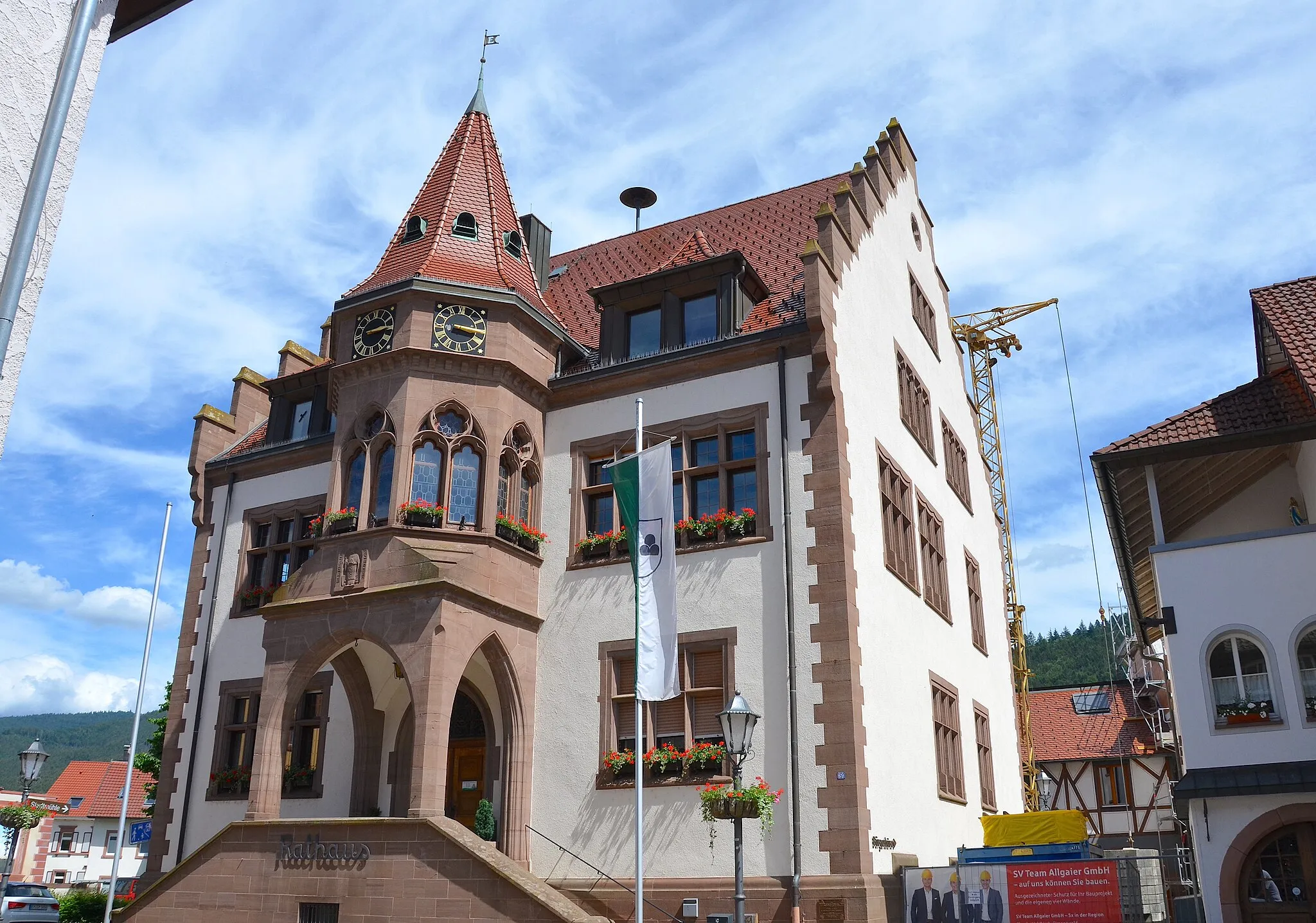 Photo showing: Rathaus in Elzach