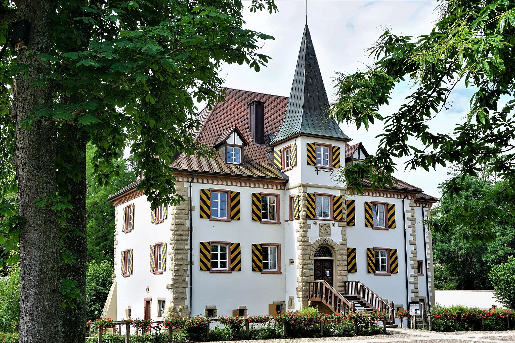 Photo showing: Wasserschloss Entenstein in Schliengen.