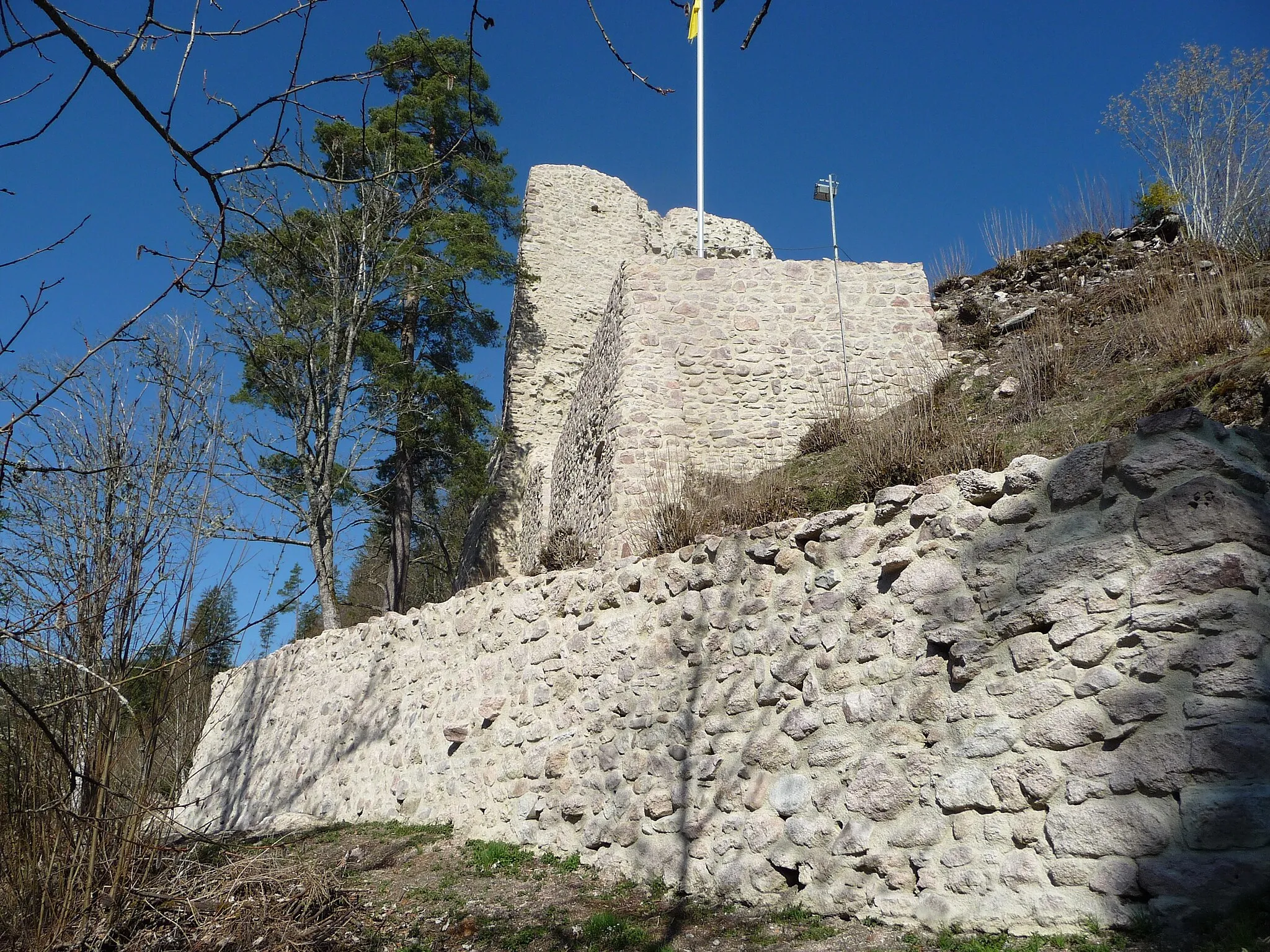 Photo showing: Burg Neu-Fürstenberg bei Hammereisenbach aus südöstlicher Sicht