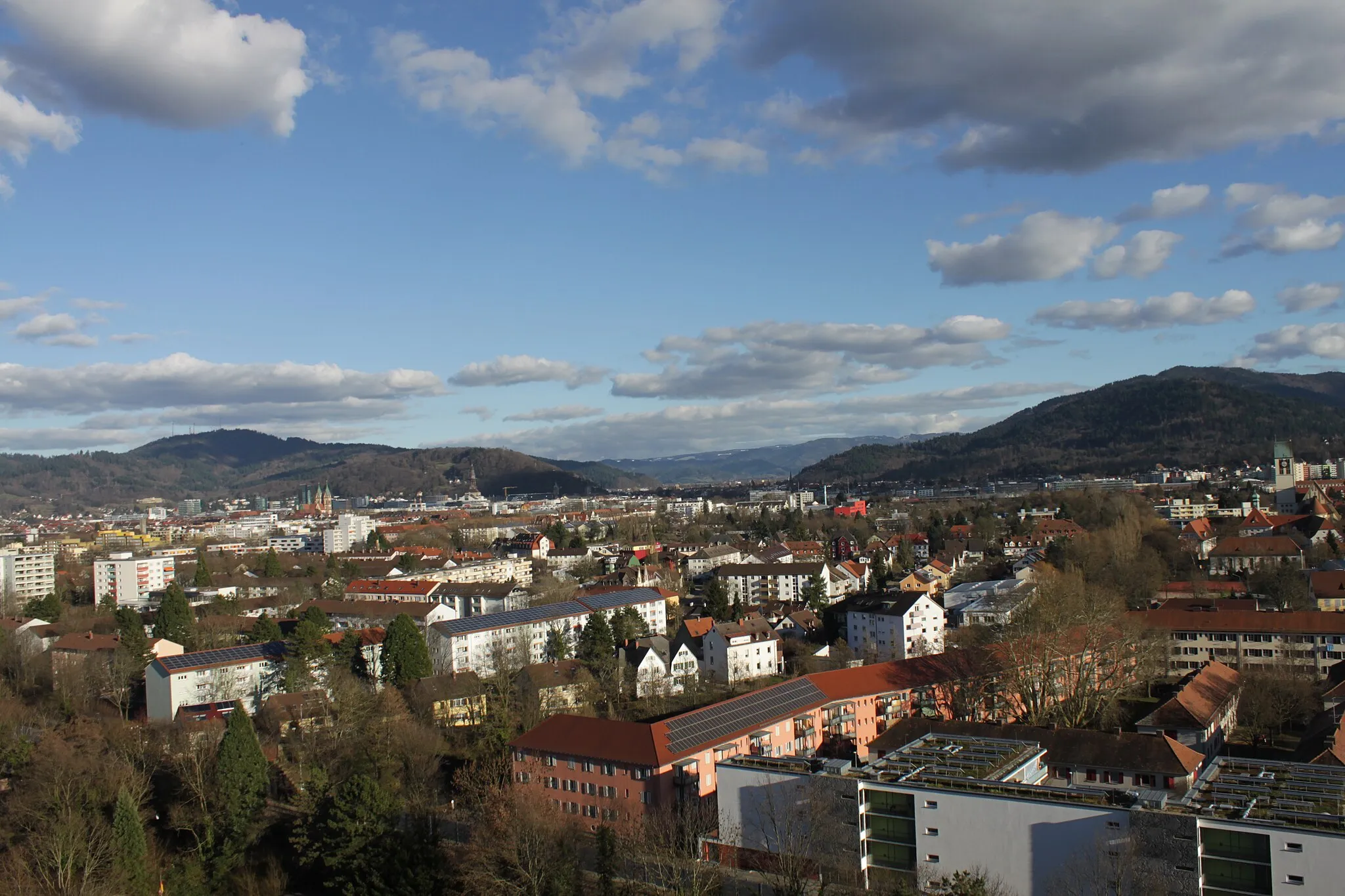 Photo showing: Sicht von unserem Balkon