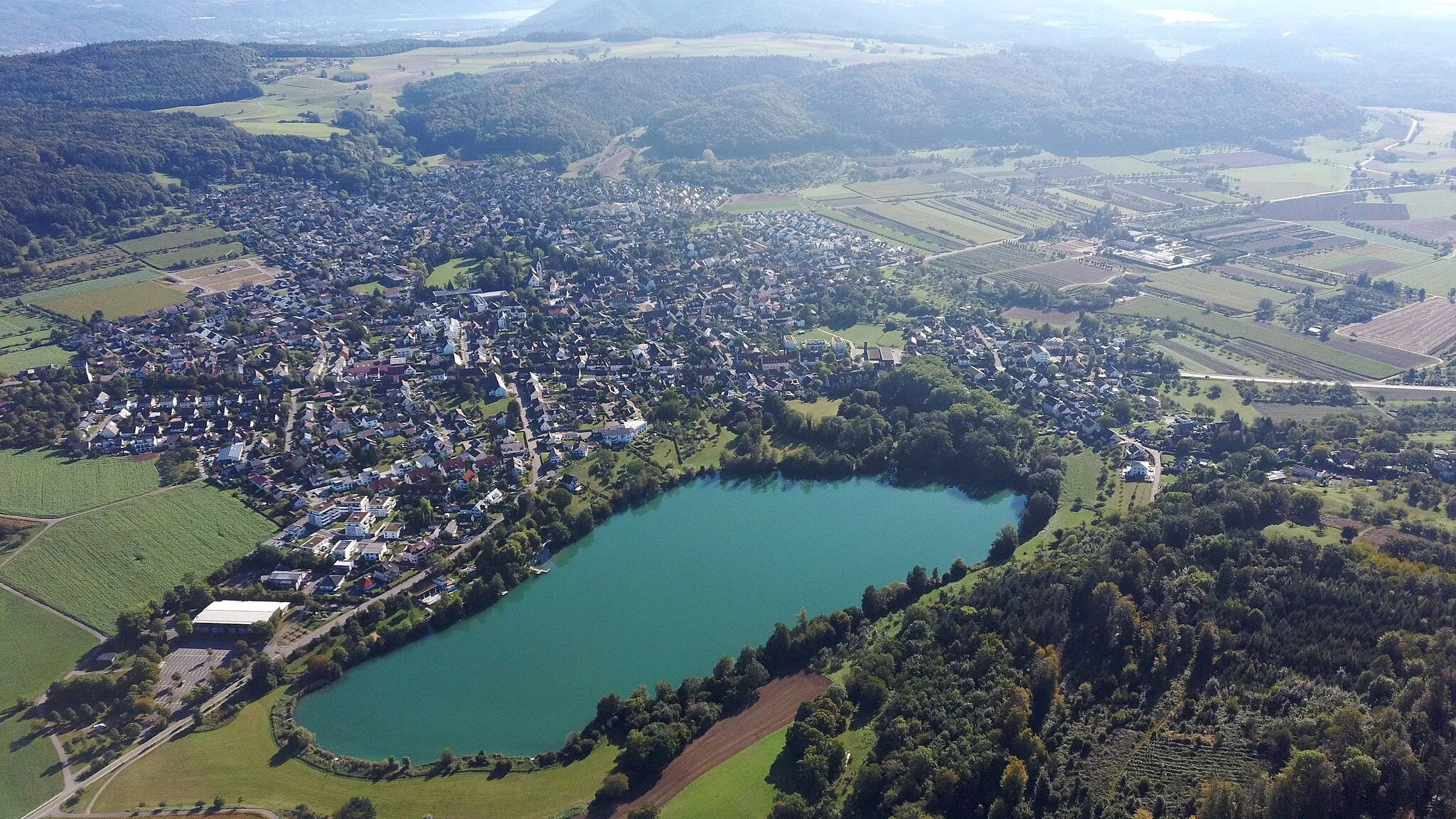Photo showing: Steißlinger See