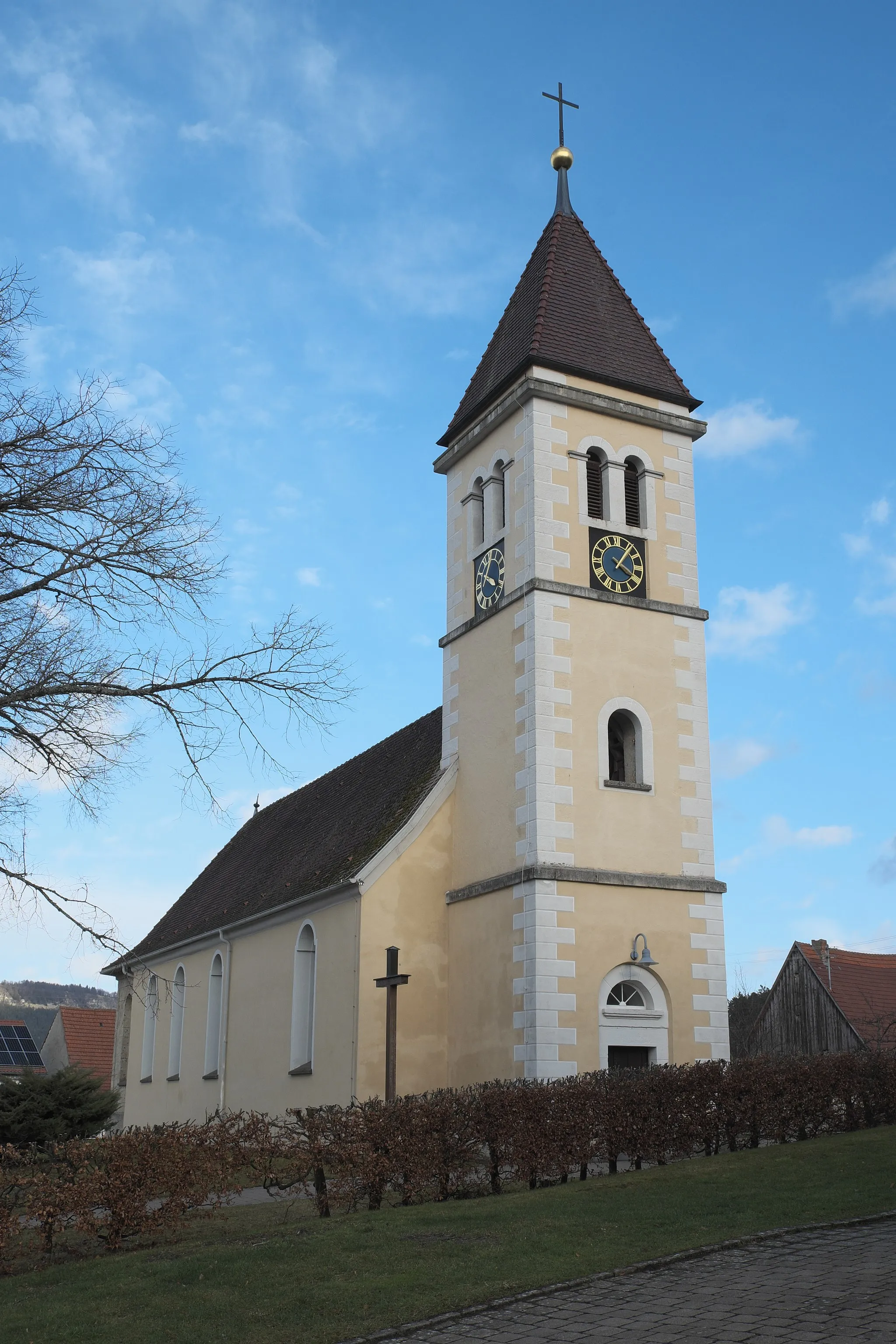 Photo showing: Kirche St. Nikolaus in Weilen unter den Rinnen im Zollernalbkreis (Baden-Württemberg/Deutschland)
