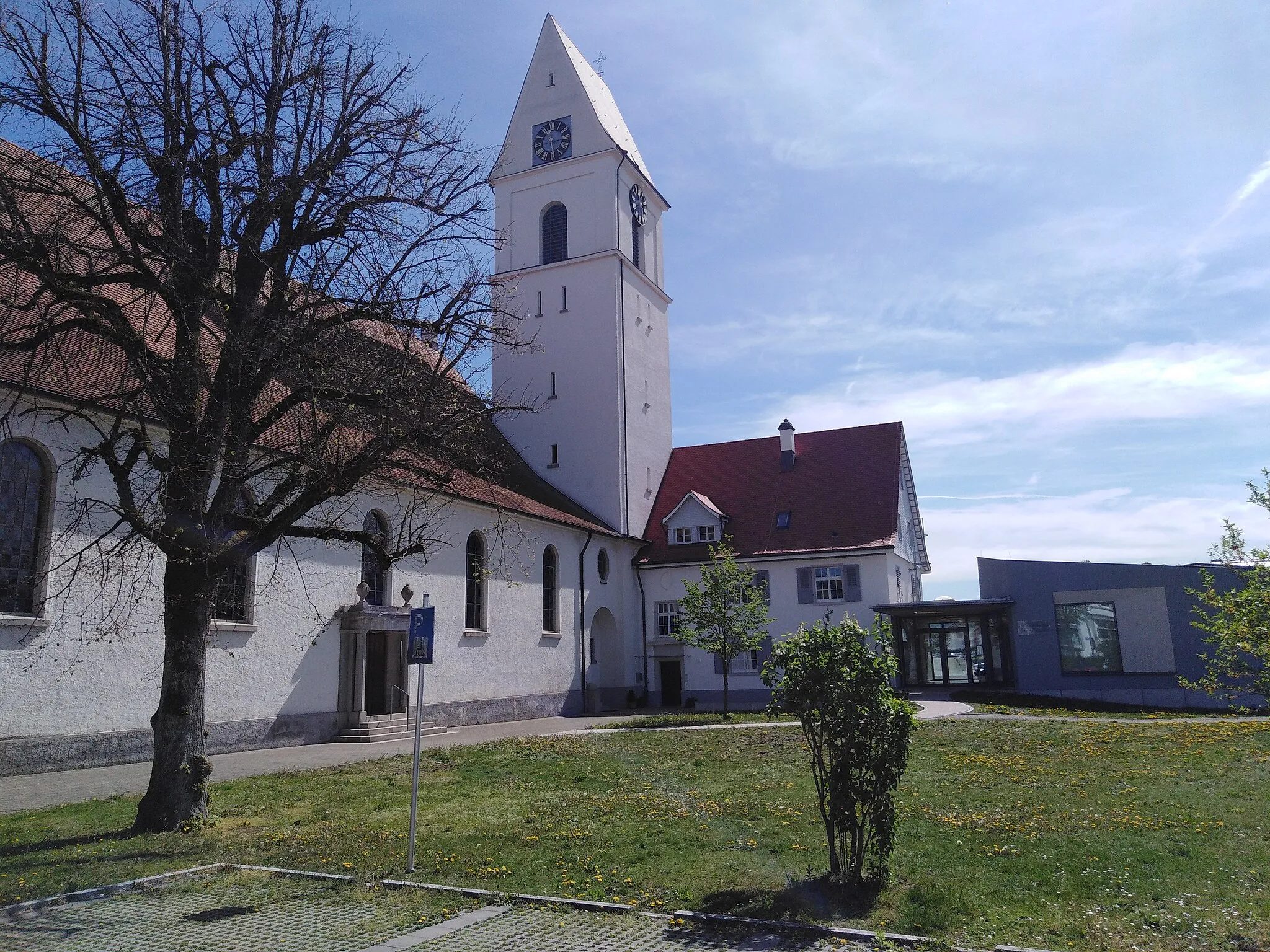 Photo showing: Lauchringen, Gemeinde im Landkreis Waldshut in Baden Württemberg. Katholische Herz-Jesu-Kirche.
