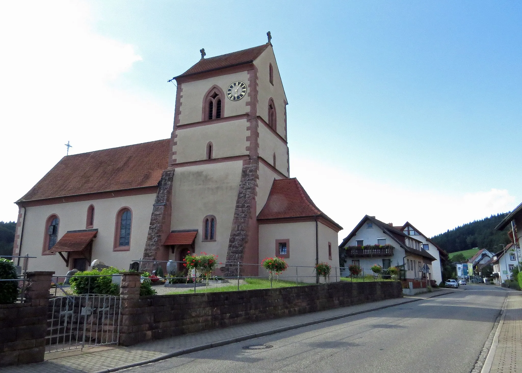 Photo showing: Romanische Kirche in Wittelbach, Seelbach (Schutter)