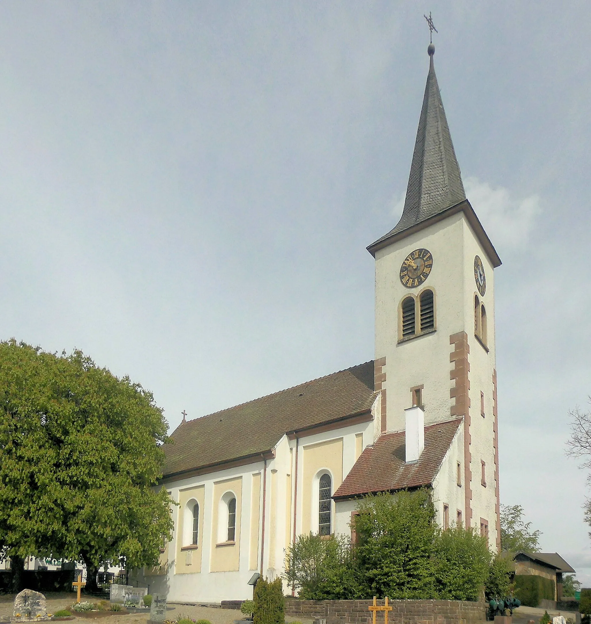 Photo showing: Kirche St. Vitus in Aufen, Stadt Donaueschingen, Deutschland