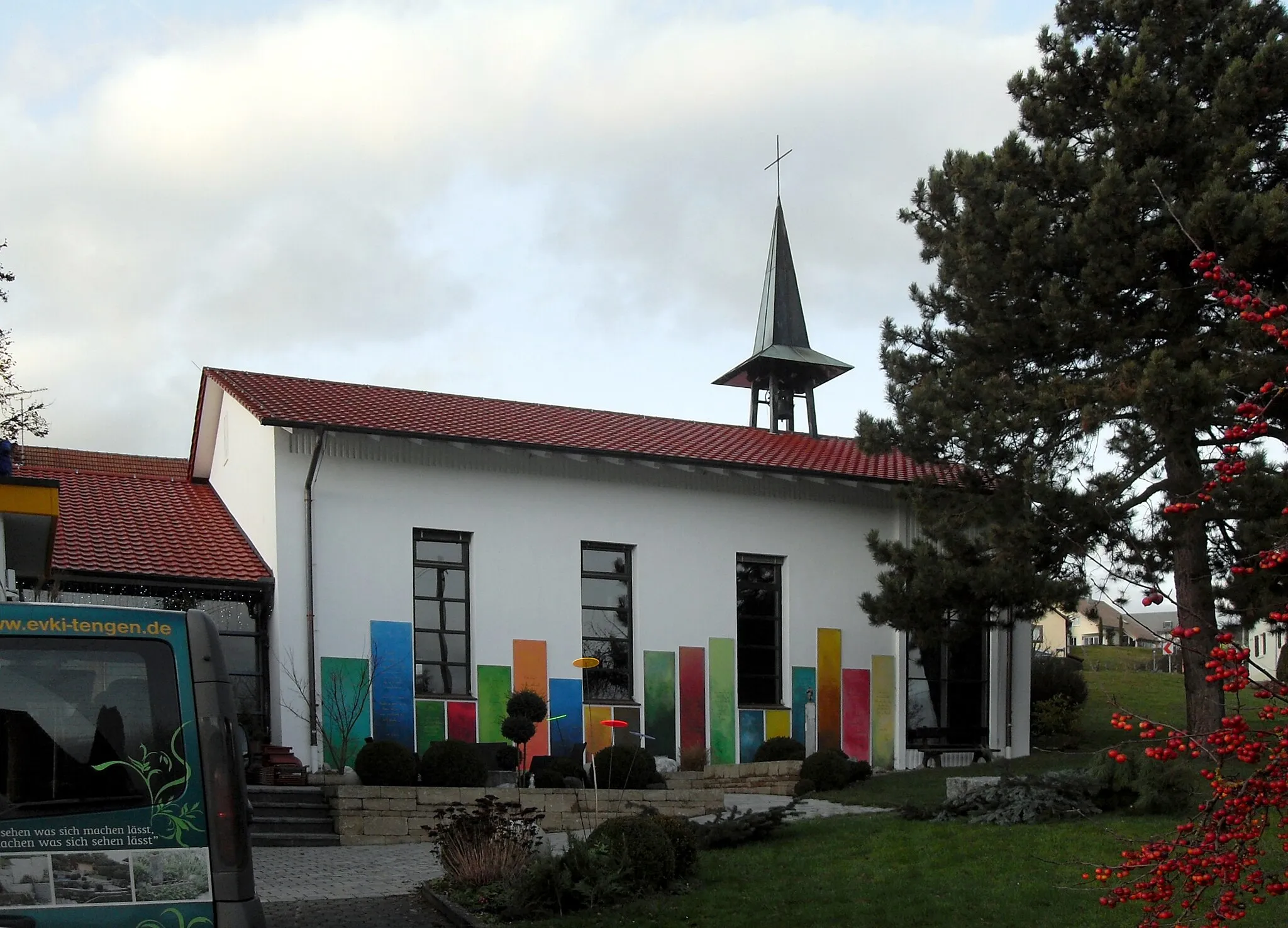 Photo showing: evangelische Paul-Gerhardt-Kirche in Hilzingen, Deutschland