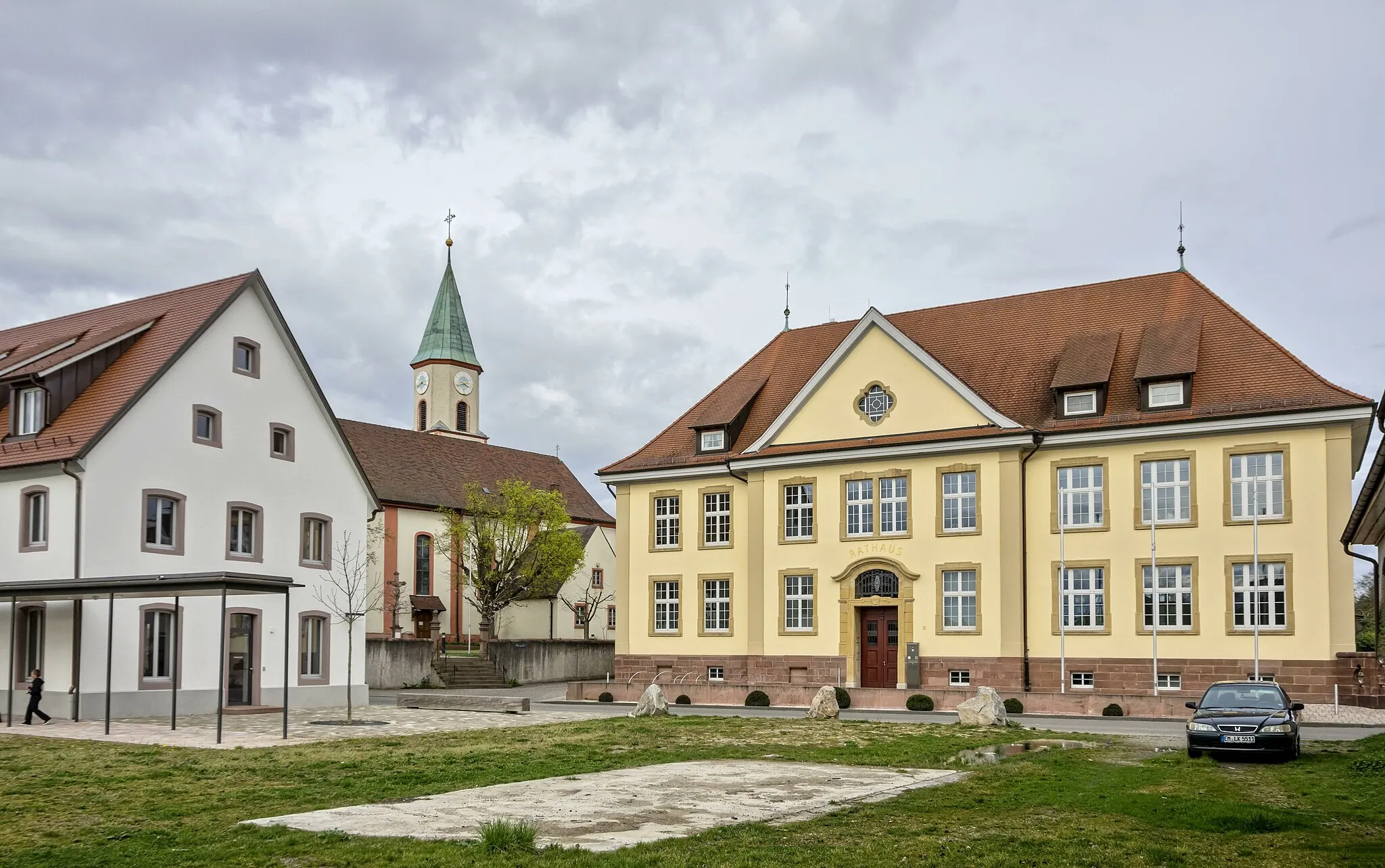 Photo showing: Bilder aus Wyhl am Kaiserstul

Rathaus in Wyhl