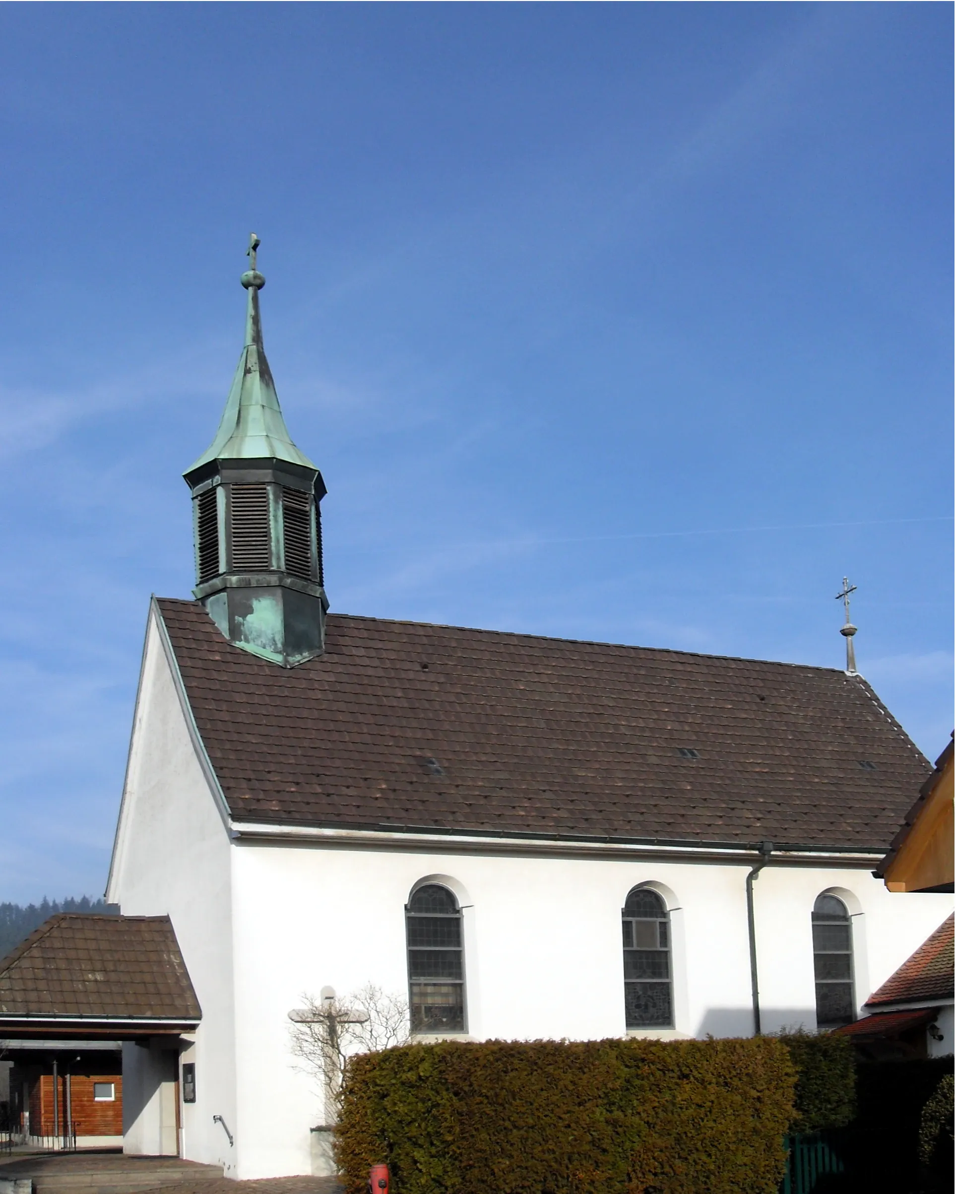 Photo showing: Kapelle St. Fridolin in Sisseln, Kanton Aargau, Schweiz