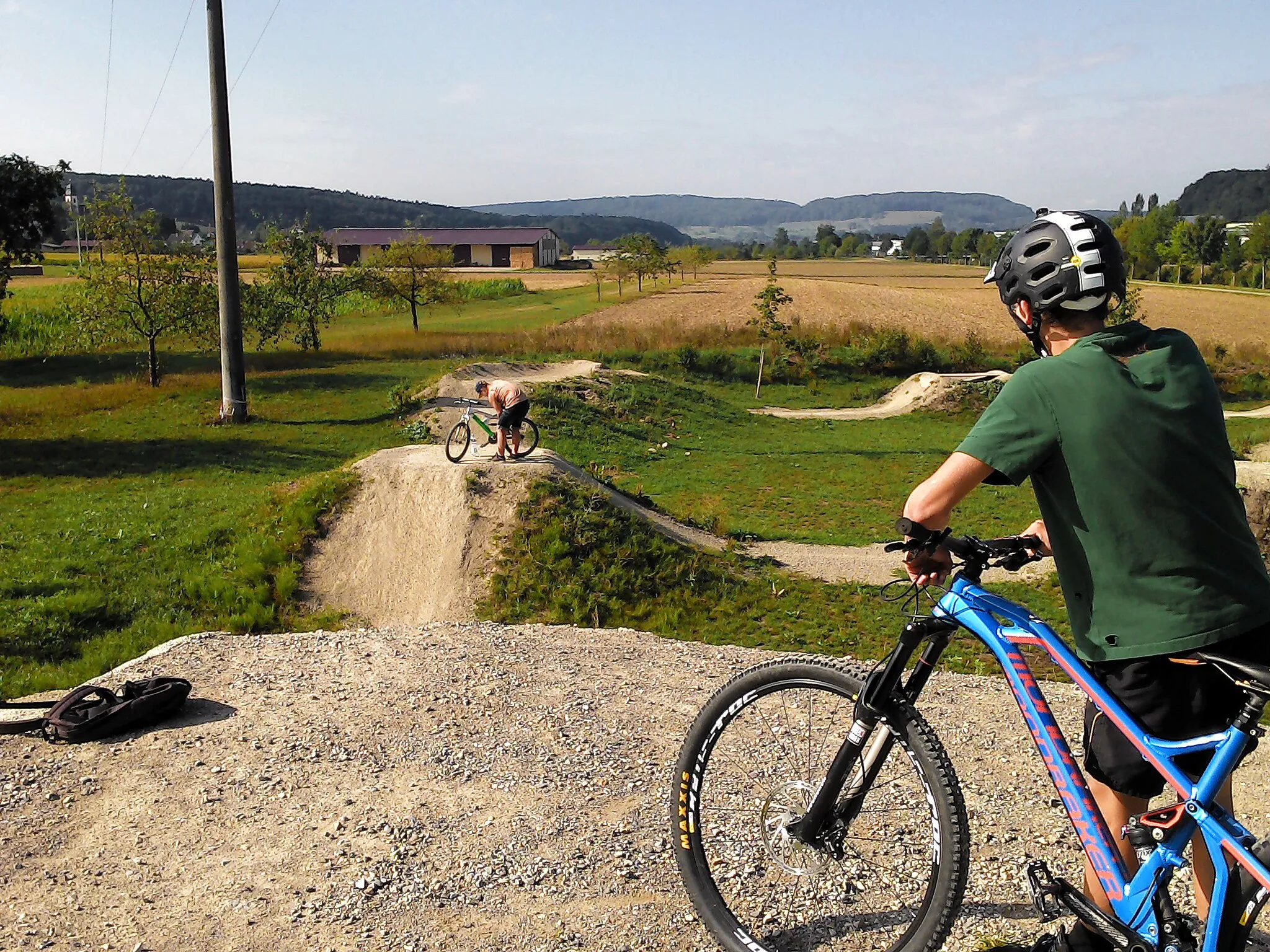 Photo showing: Wutöschingen (Gemeinde), Landkreis Waldshut, Baden-Württemberg. Mountainbike-Gelände "Dirtpark"