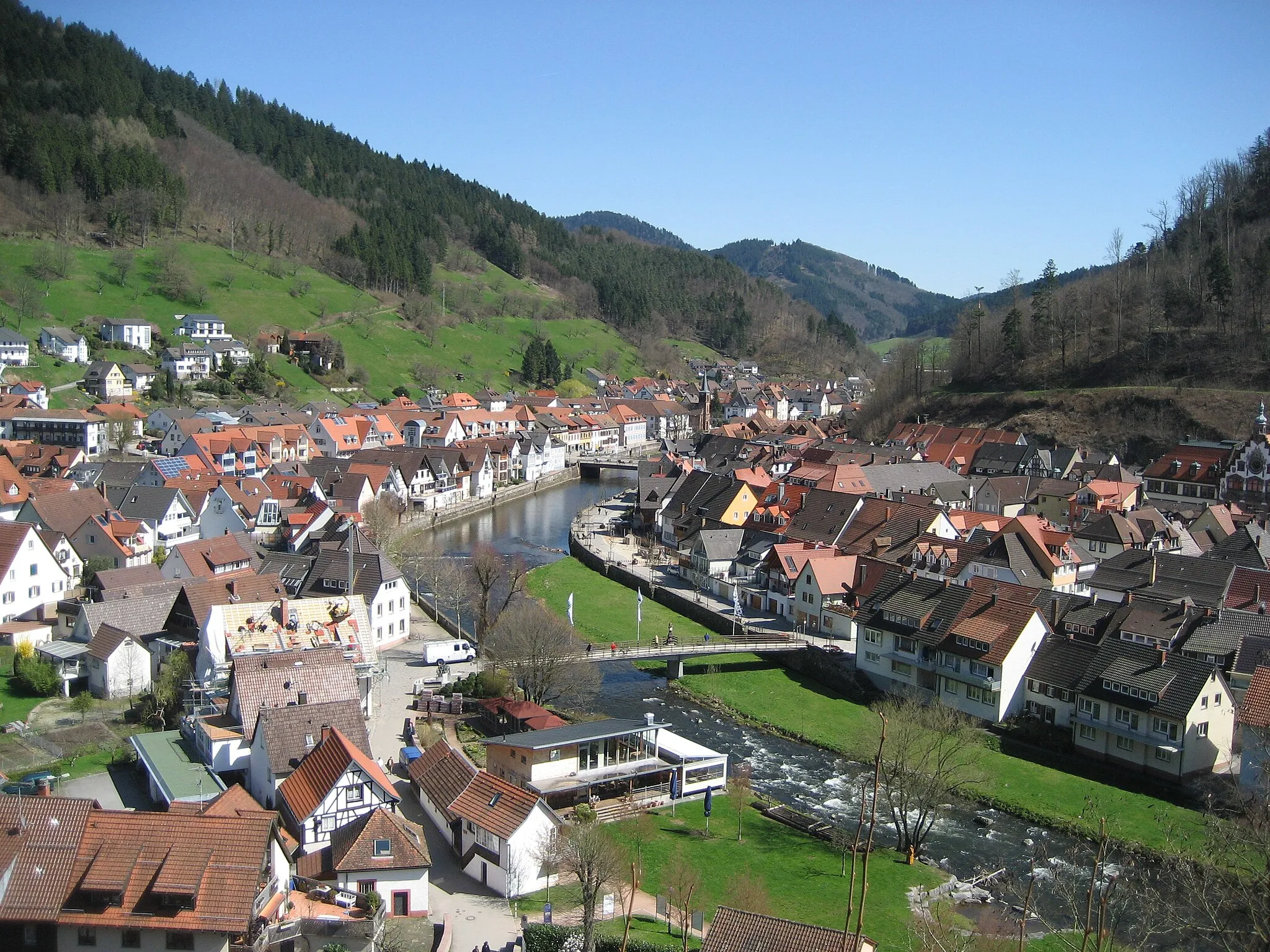 Photo showing: Wolfach in the Schwarzwald region, Germany, Europe